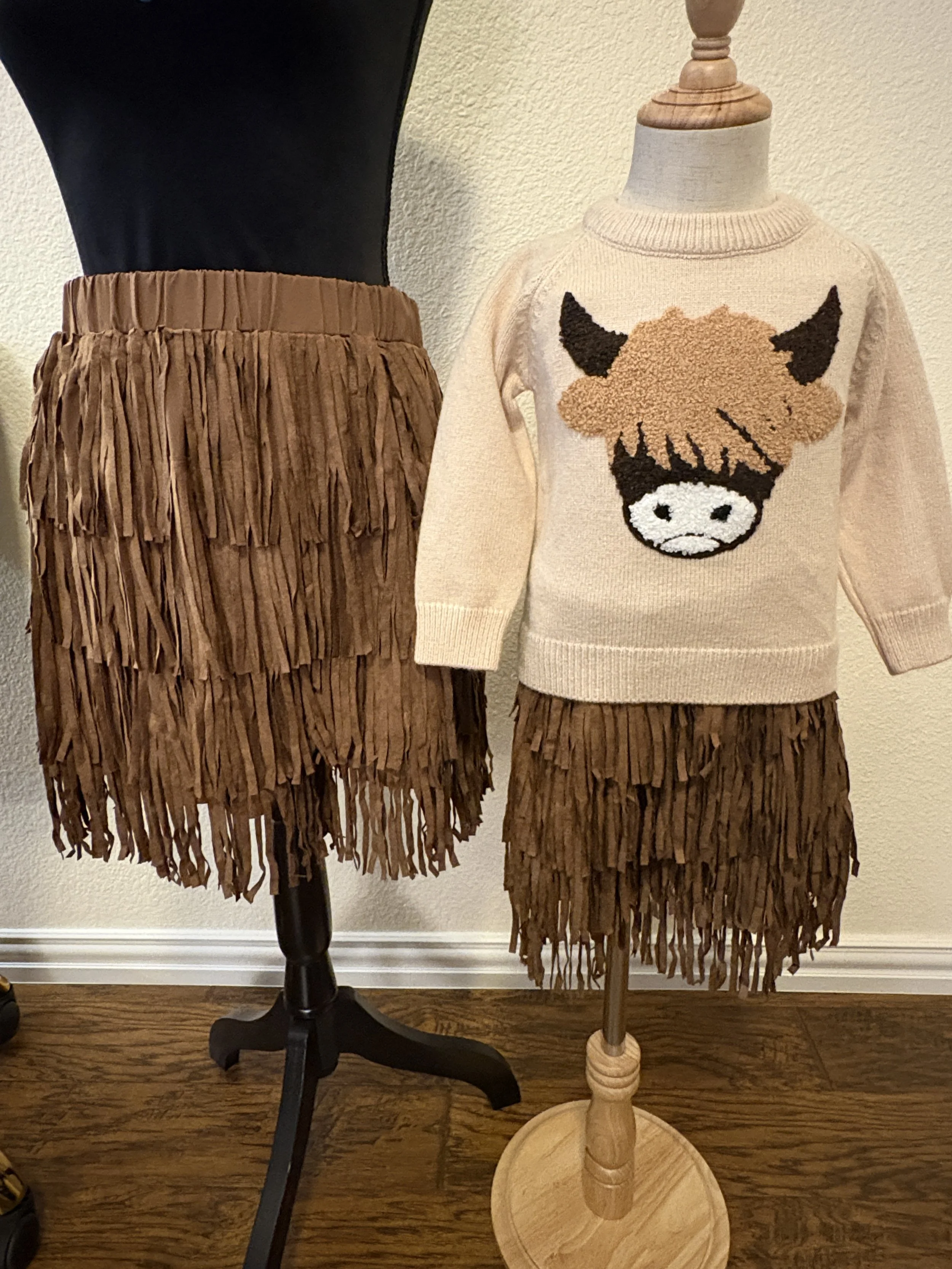 Womens Fringe Shorts