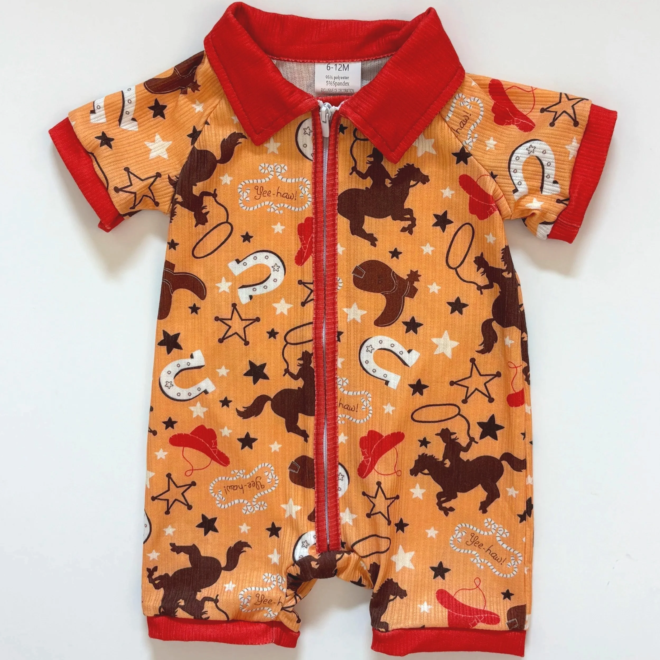 Yeehaw Cowboy Romper