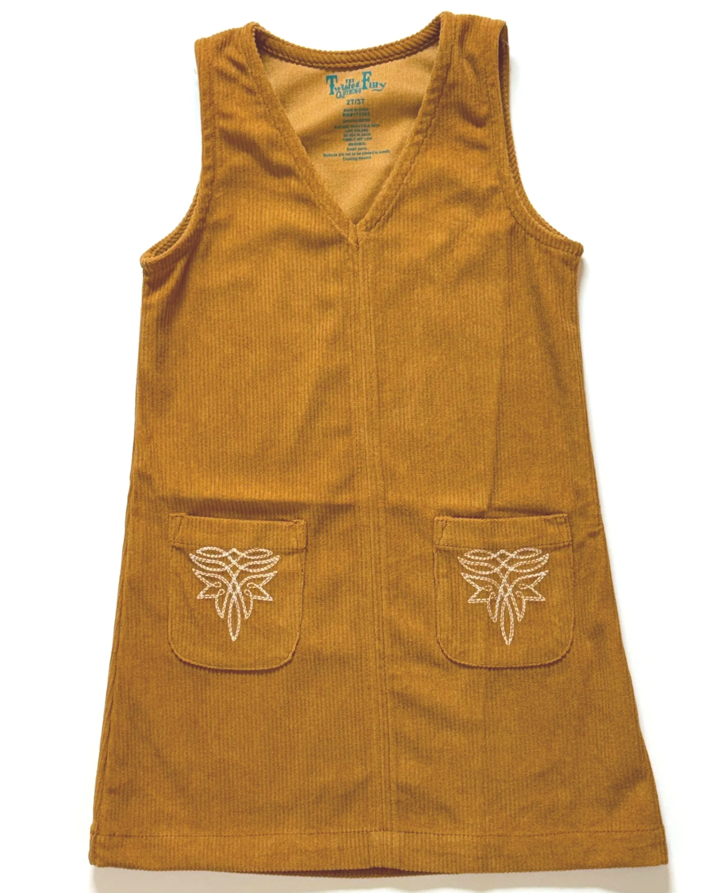 Corduroy Cowgirl Dress