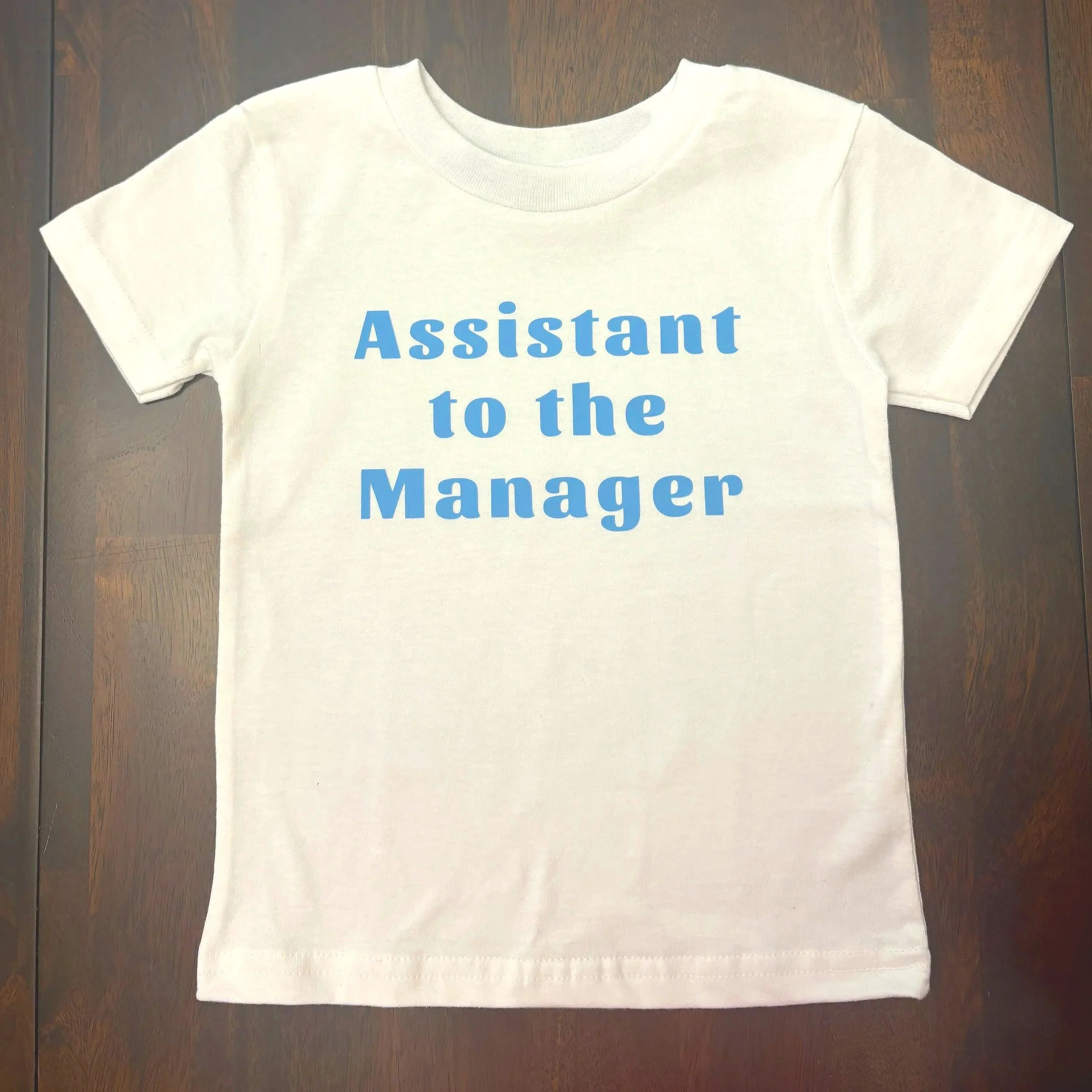 Custom Assistant Onesie and Tee