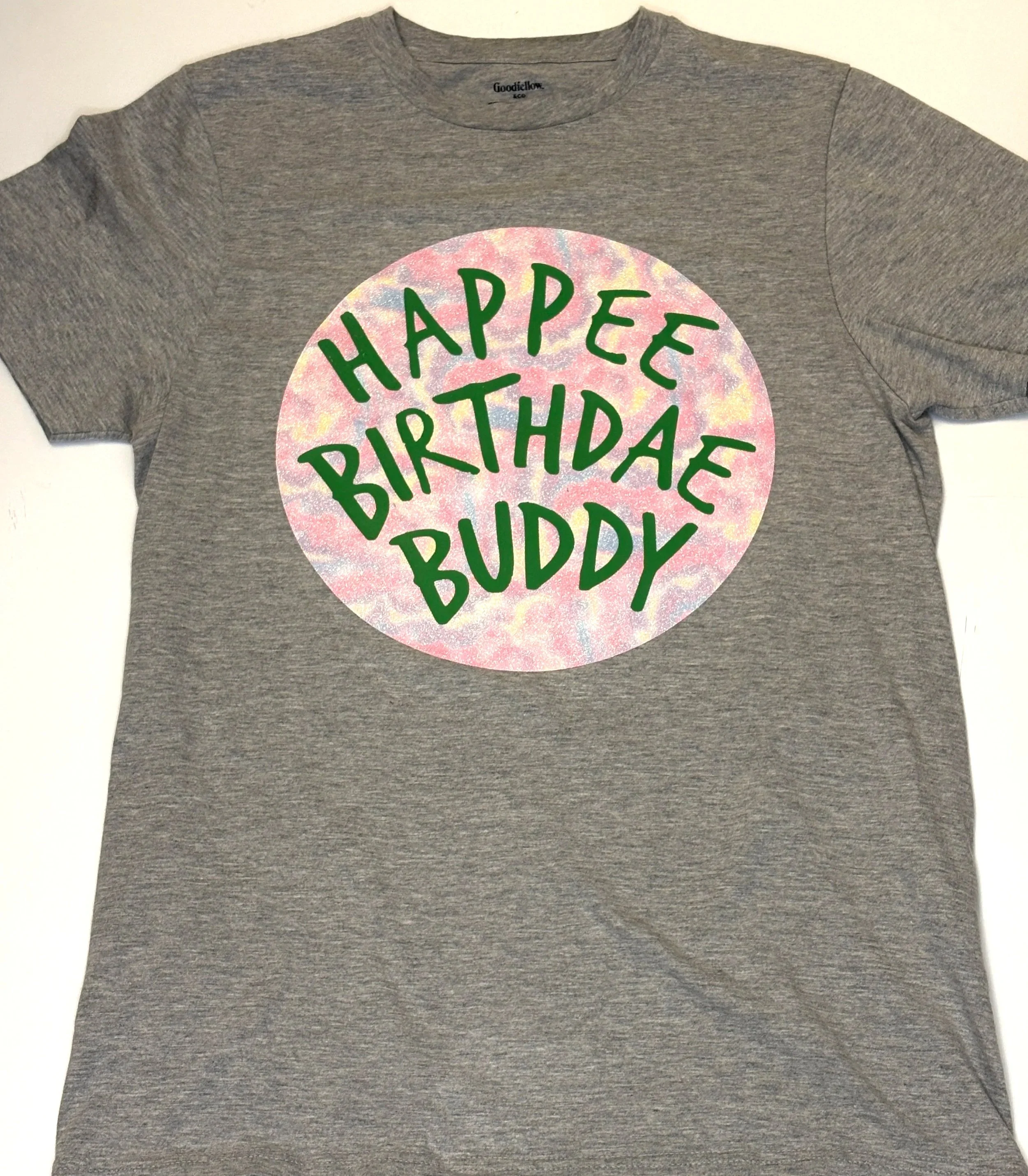 Happee Birthdae Custom Tee