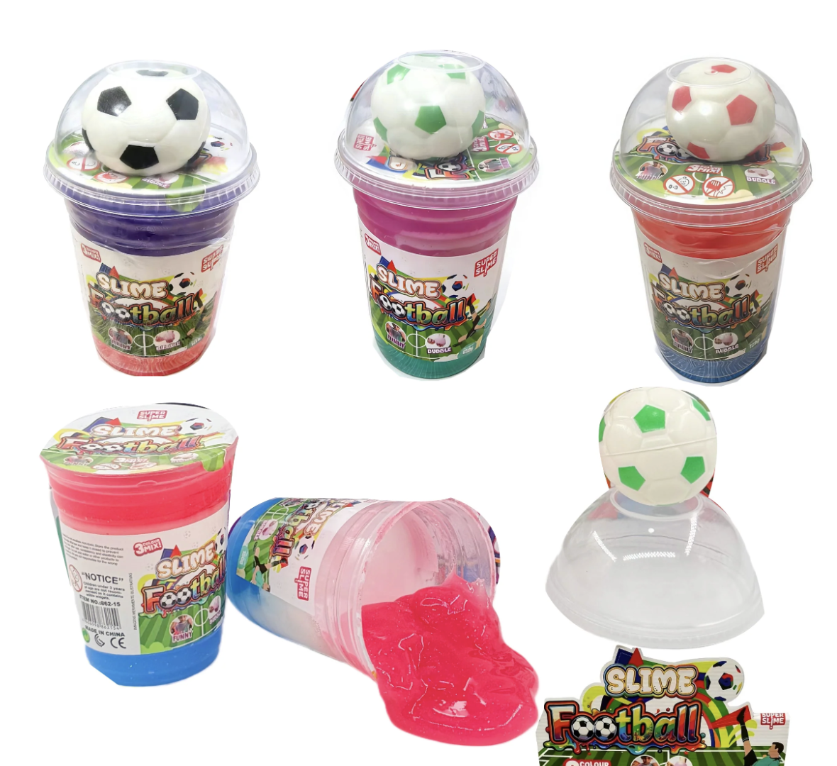 Slime soccer ball