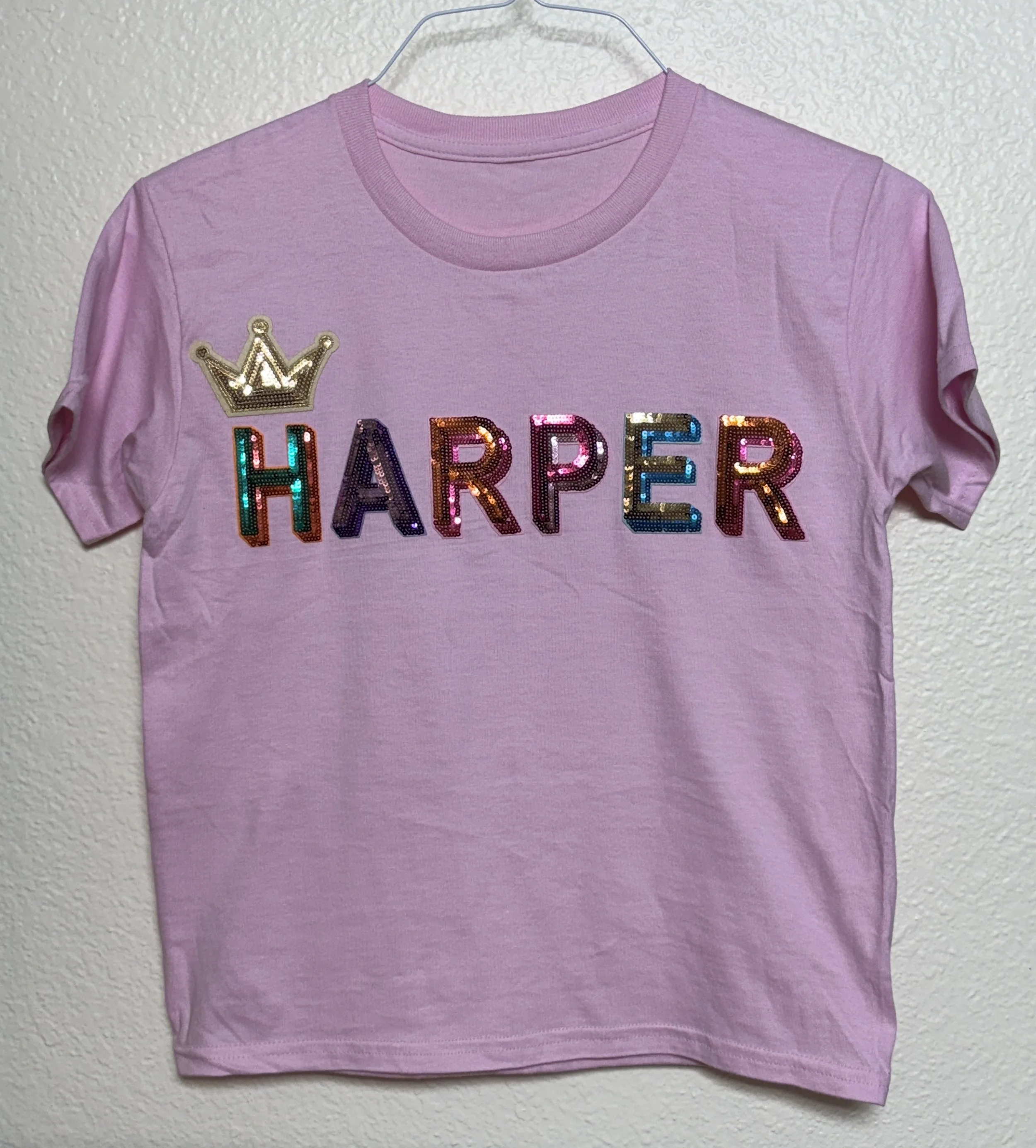 Custom Sparkly Name Tee