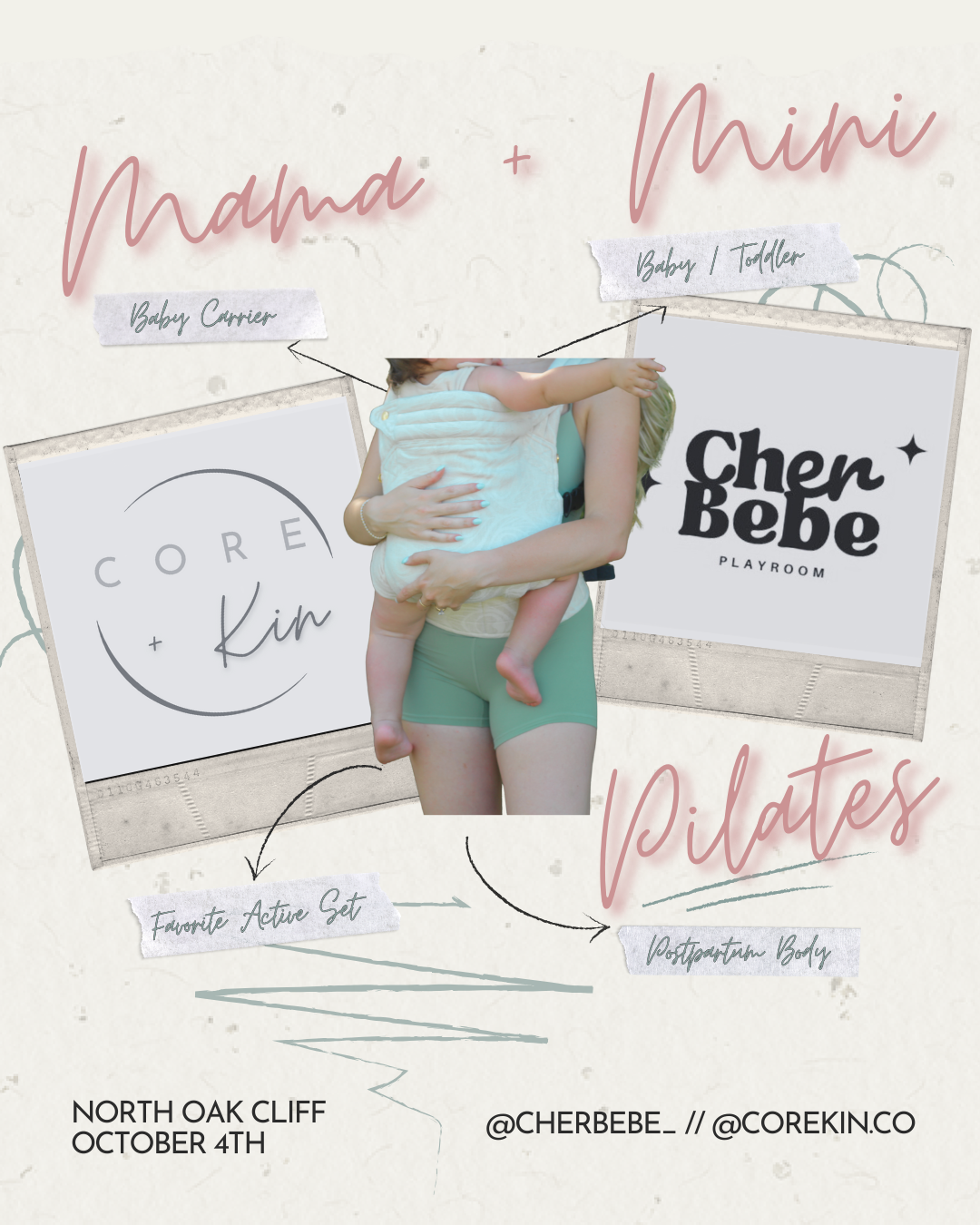 Cher Bebe Playroom x Core+Kin