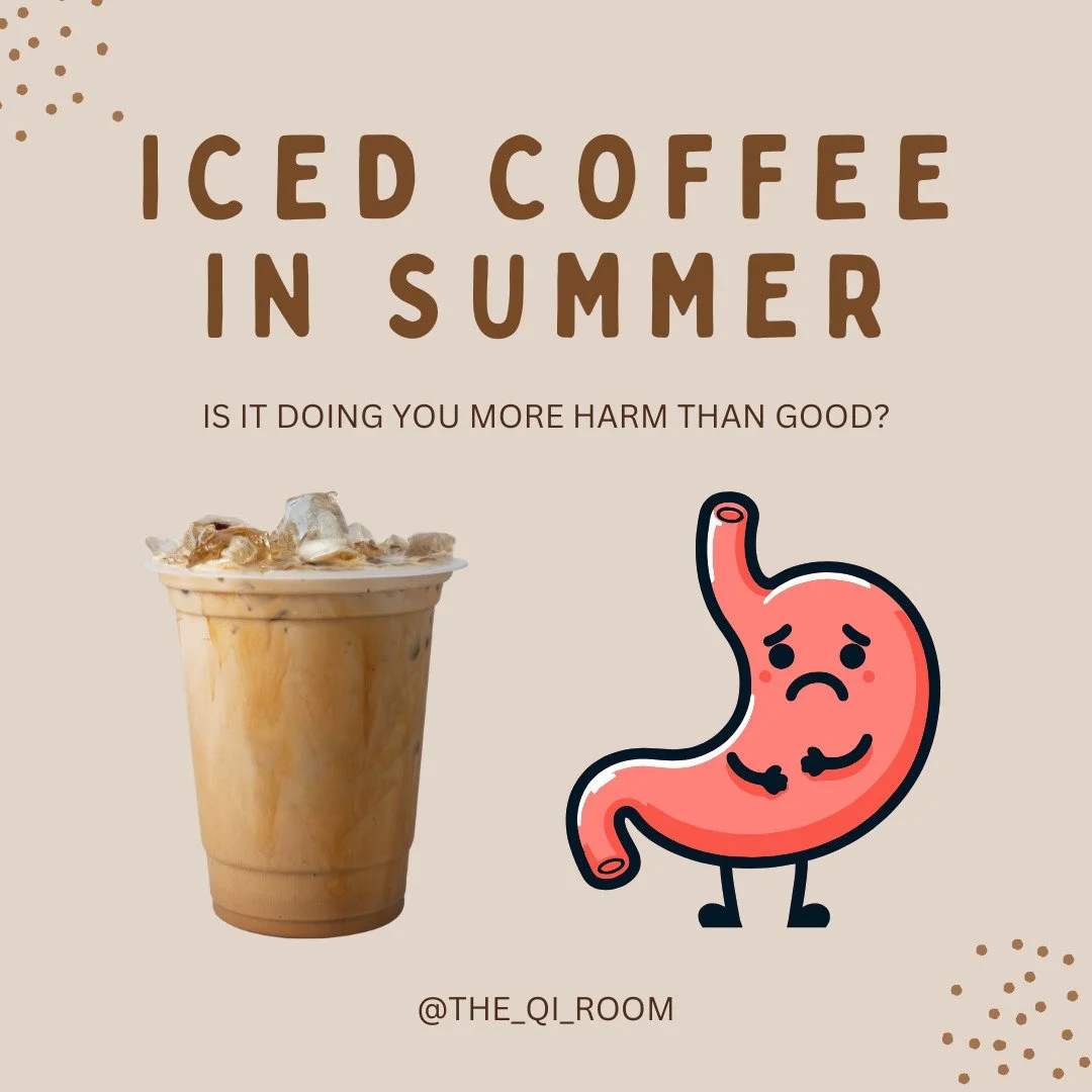 ☀️ Summer and iced coffee go hand in hand... the match made in heaven. But what does your body think?

In Traditional Chinese Medicine, our digestion runs warm&mdash;like a fire. This internal heat is part of our Yang energy, responsible for transfor