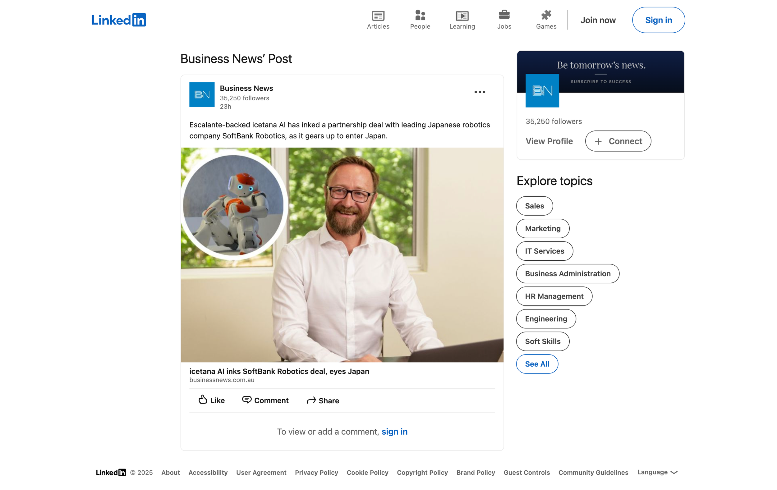 screencapture-linkedin-posts-wa-business-news-icetana-ai-inks-softbank-robotics-deal-eyes-activity-7338032453820829696-TieZ-2025-06-11-12_13_29.png