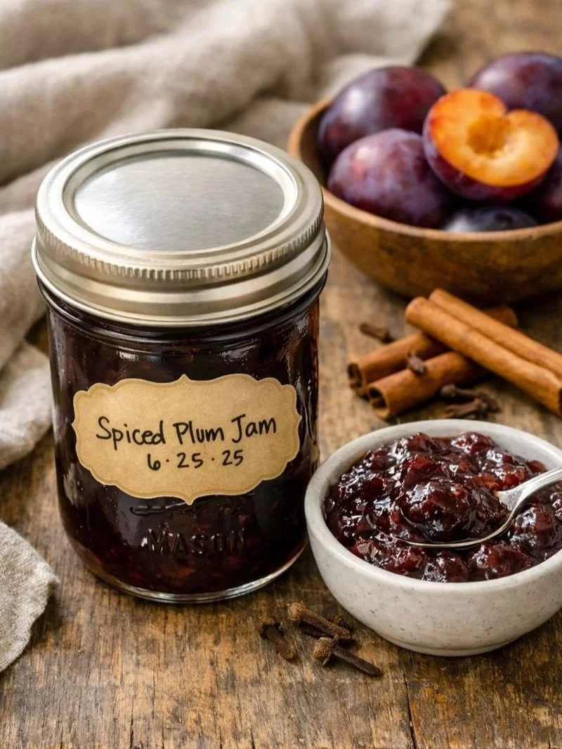 Spiced Plum Jam