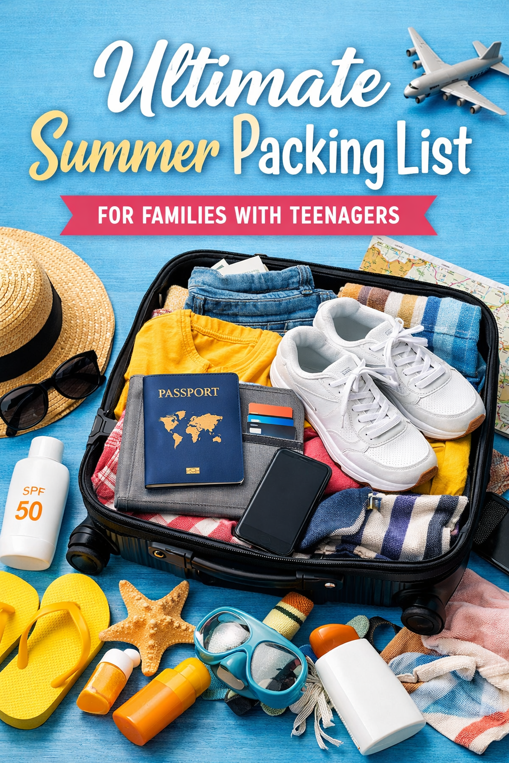 Ultimate Summer Packing List for Families Traveling With Teenagers