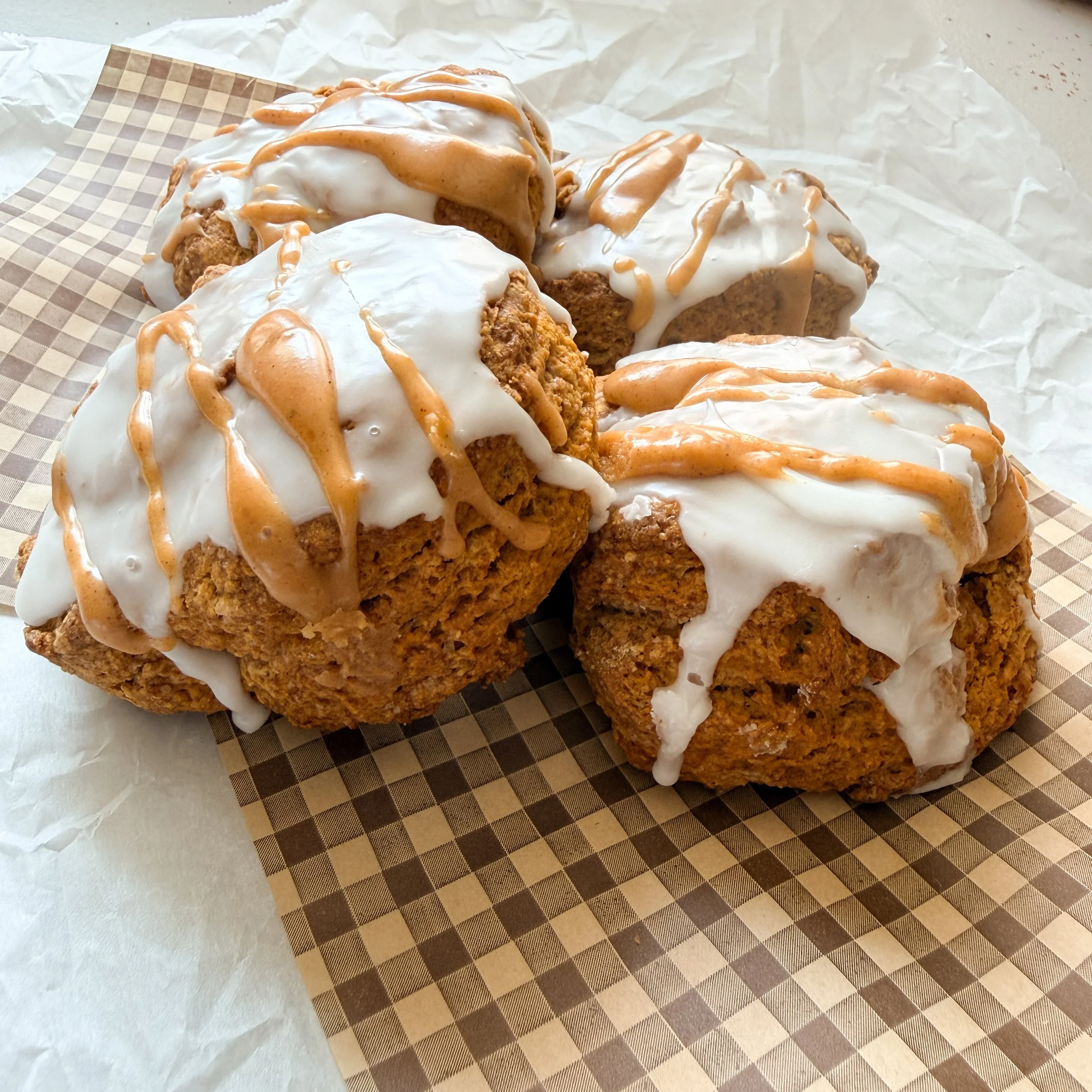 Sourdough Pumpkin Scones
