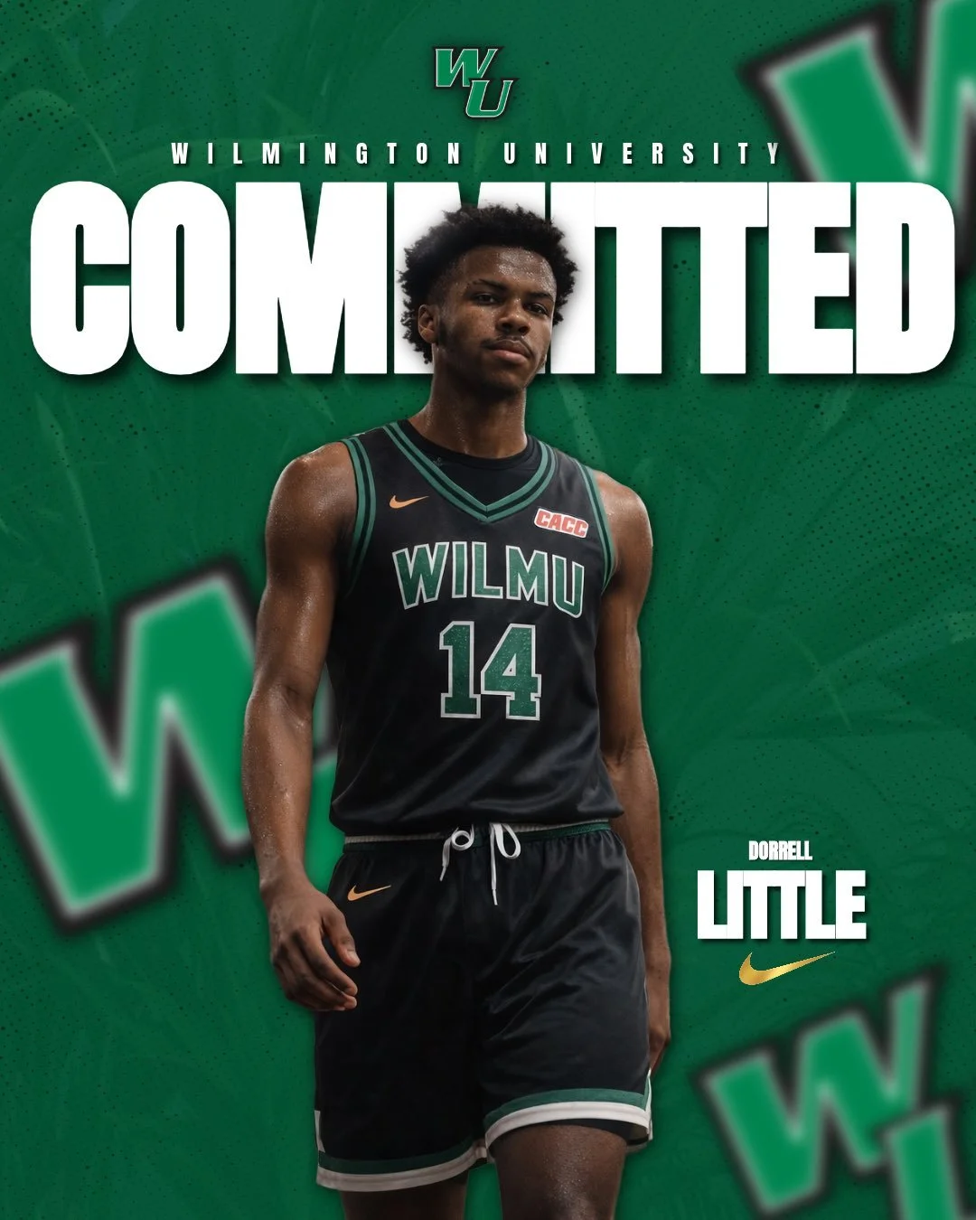 Dorell Little, 6'4 G at D2 Wilmington University - Native of Delaware