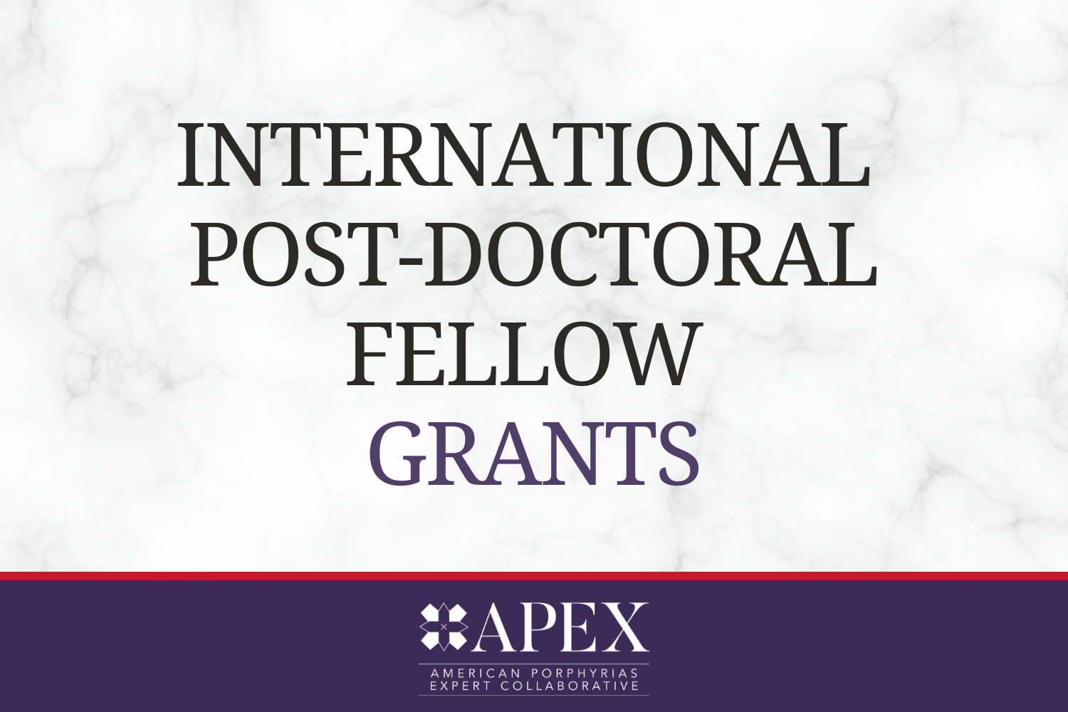 APEX International Post-Doctoral Fellow Grants