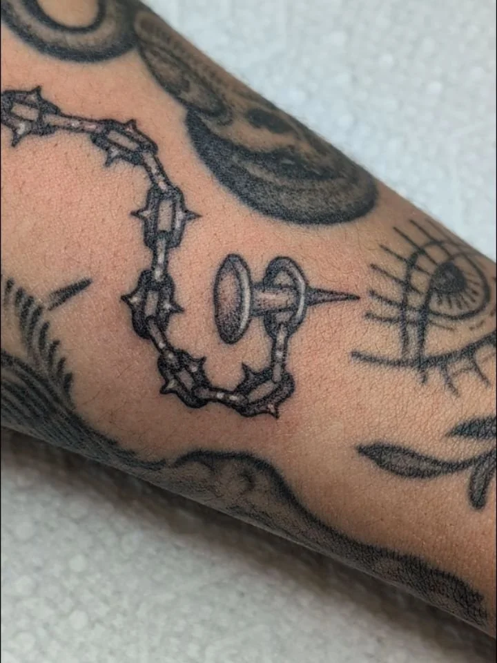 Fun bear trap from a couple weeks ago. Thanks Micheal!

.
.
.
.
.
.
.
.
.
#tattoo Coloradotattoo #ftcollins #ftcollinsco #csutattoo