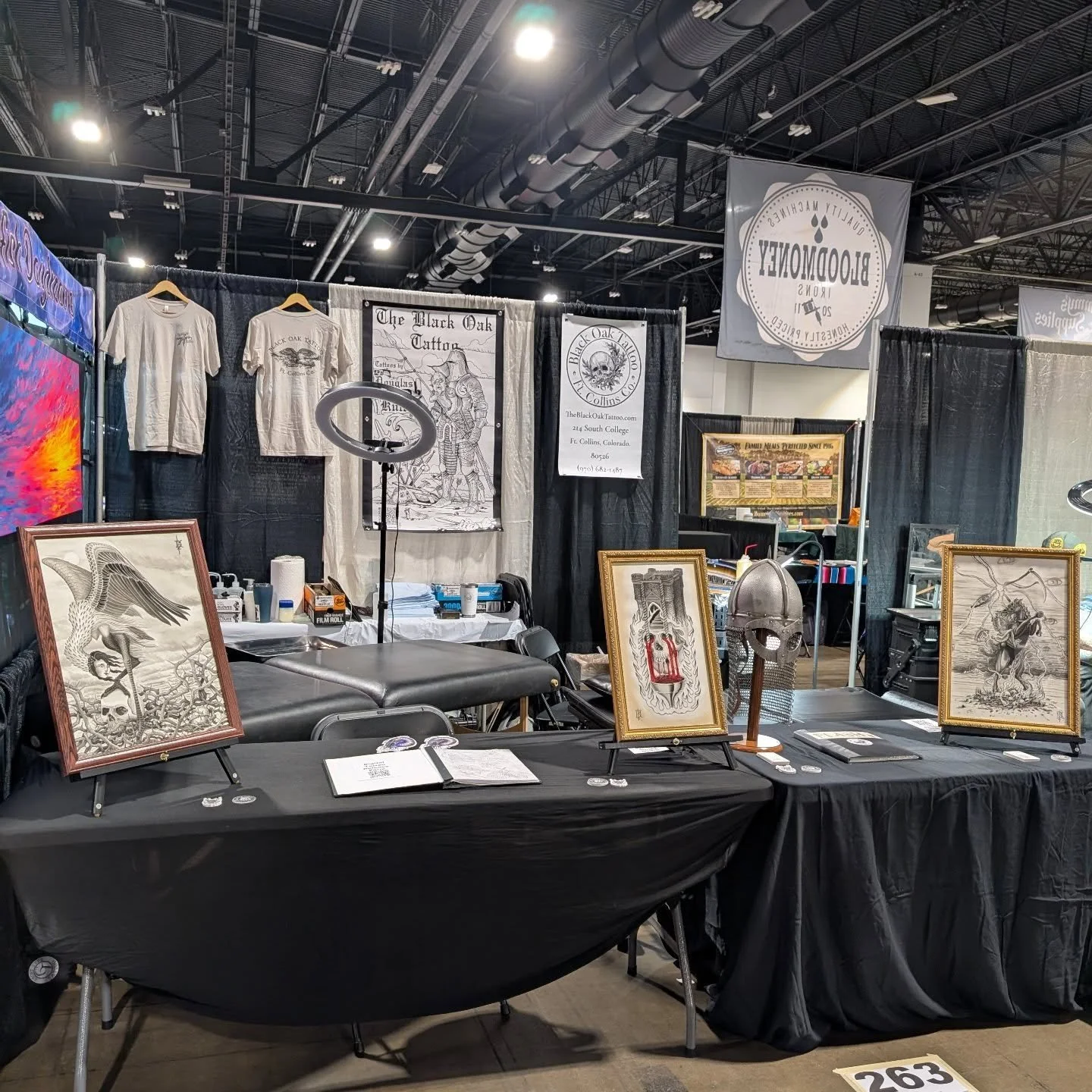 Denver convention crew set. Come see us today tomorrow and Sunday at booth 263!