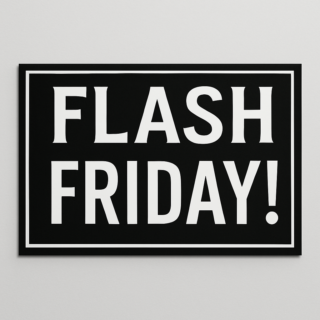 FLASH FRIDAY!
