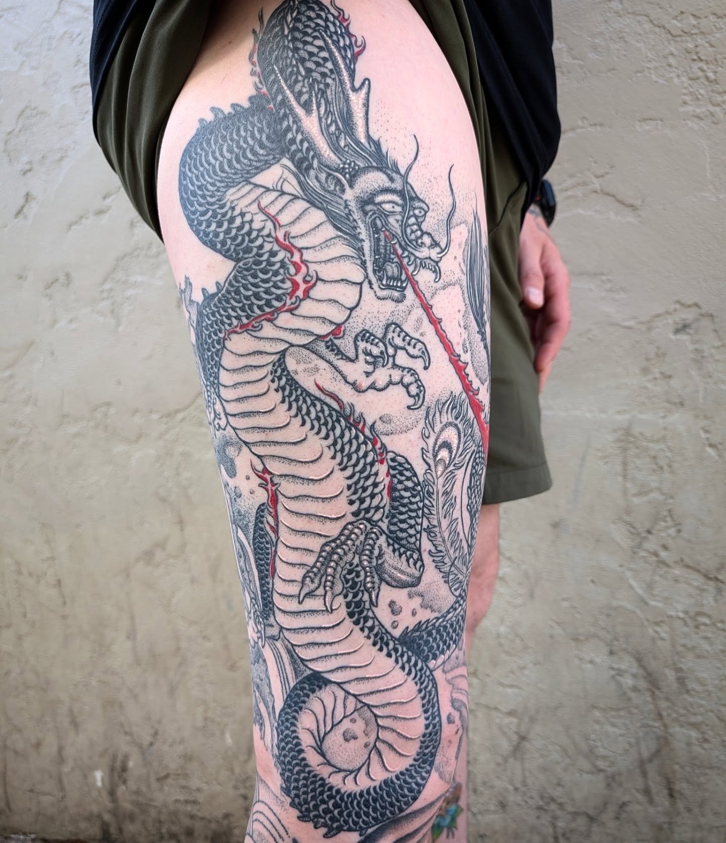 Pretty stoked how Kevin's upper leg came together. Books open!