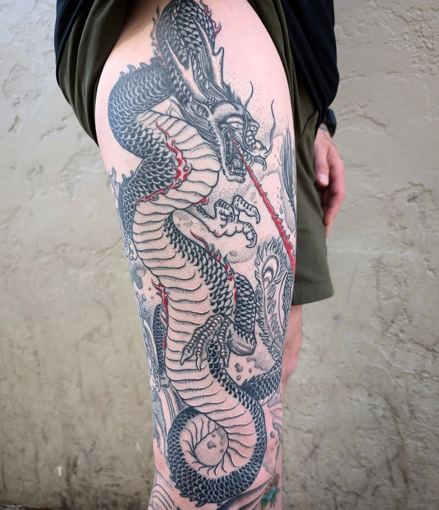 Pretty stoked how Kevin's upper leg came together. Books open!