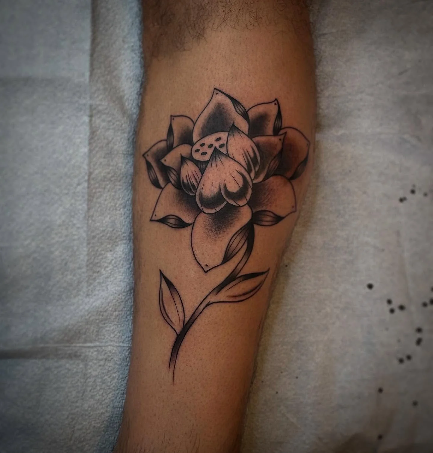 First one of the year, thanks Jordan✌🏼

@jtthree 

Made @black_oak_tattoo

Please email for bookings.