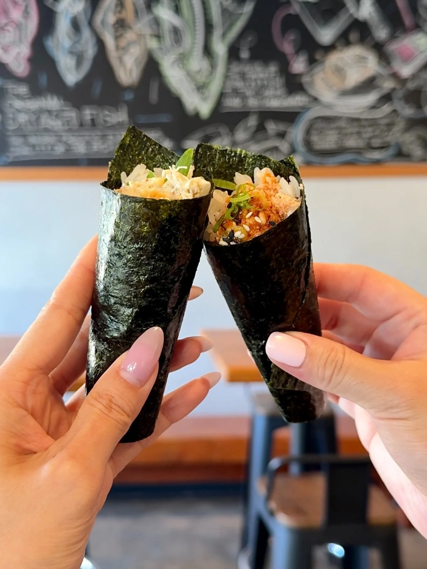 Hot take: you can never eat just one handroll