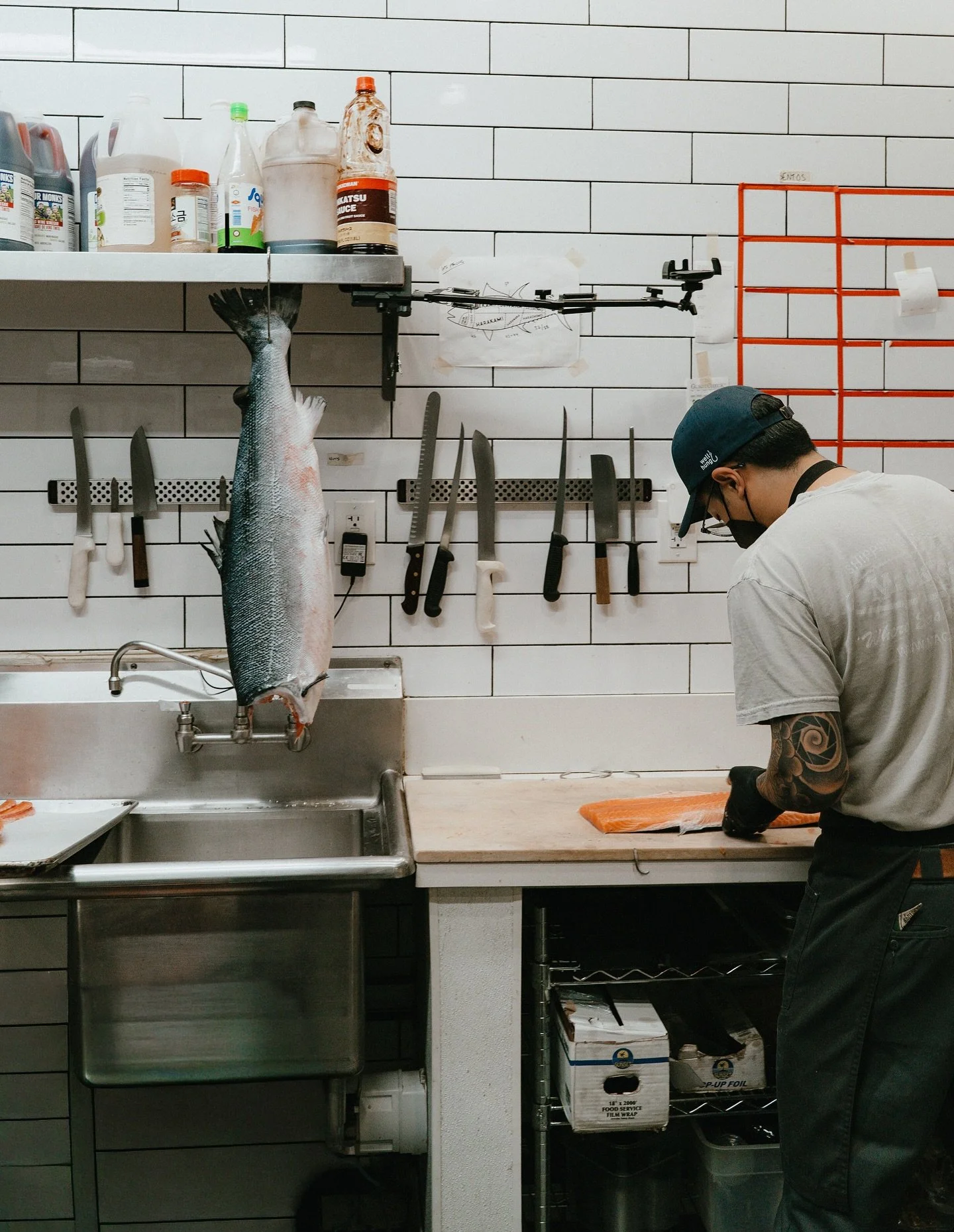 Fish butchery 🤝 @truekingsonly 

#fishshop #fishmarket #fishmonger