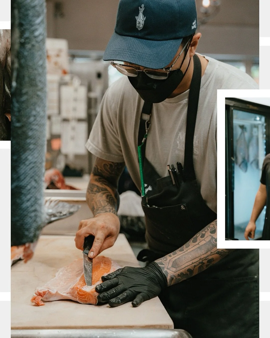 Teamwork makes the (dry aged fish) dream work 🐟

#dryagedfish #fishmongers #fishmarket #smallbiz #shermanoaks