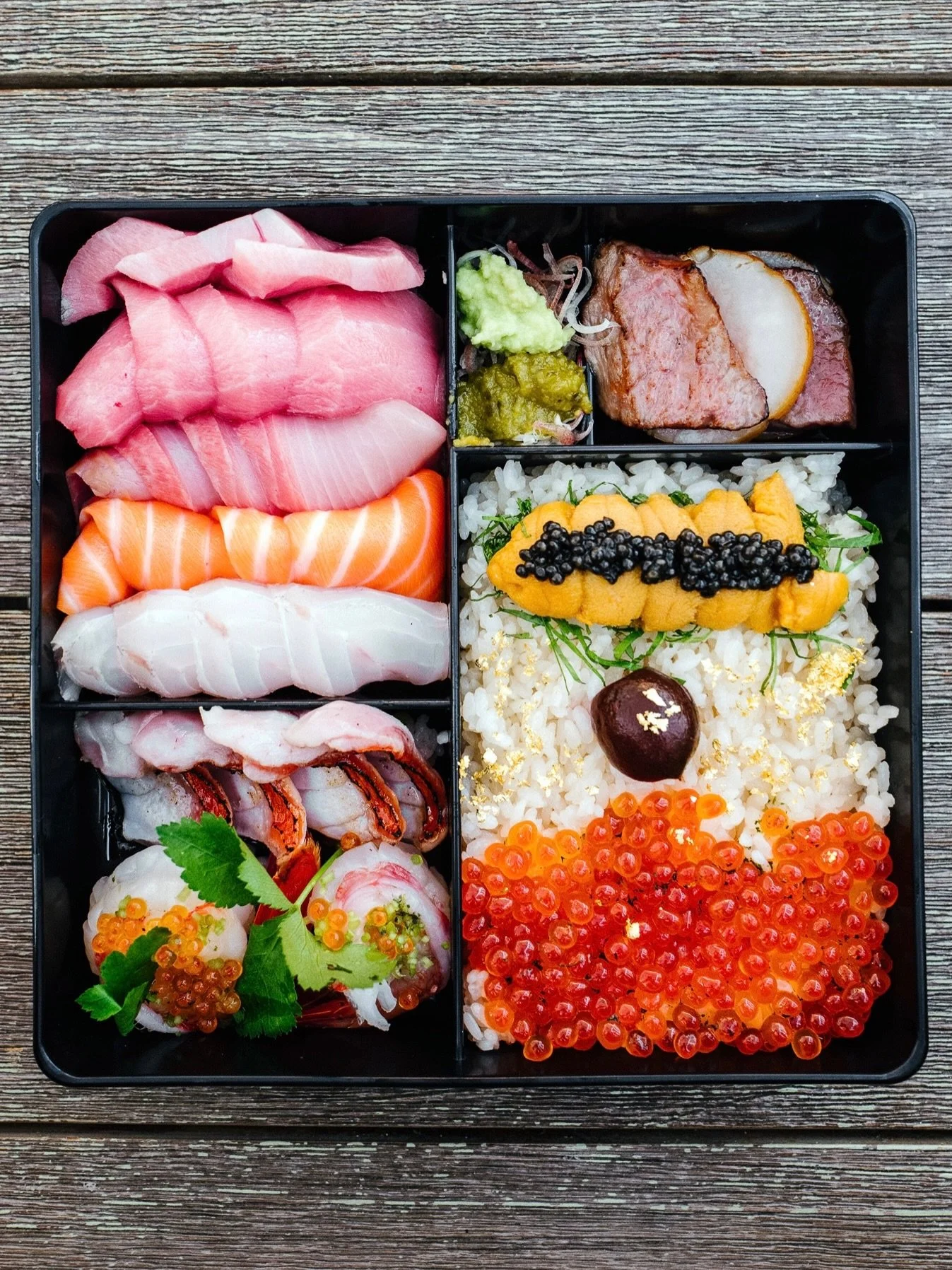 After a 5 year hiatus, we&rsquo;re excited to bring back our premium DAFG chirashi set for Valentine&rsquo;s Day 💕

Options 
- DAFG VDay Chirashi for 2 (only 16 available) 
- DAFG VDay Chiriashi for 2 (Baller Edition) (only 9 available) 
- Sashimi B