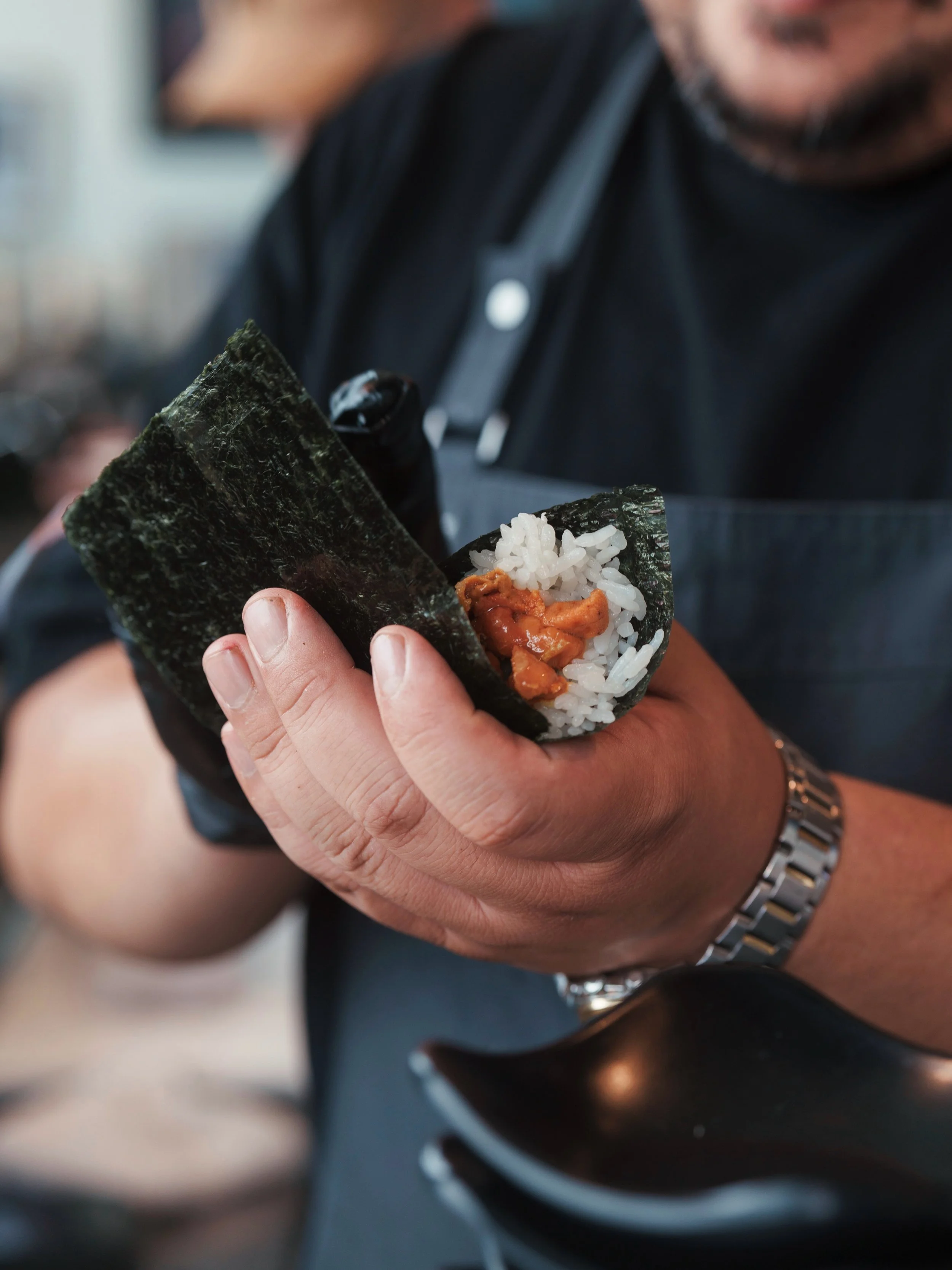 For the ballers: 

UNI with a touch of sea salt &amp; lemon zest
WAYGU CHEESEBURGER, seared with American cheese, pickled onions &amp; special sauce 
WAYGU SHABU SHABU in fish stock
CHU TORO ZUKE - marinated chu toro, umeboshi paste &amp; shiso

📸 @