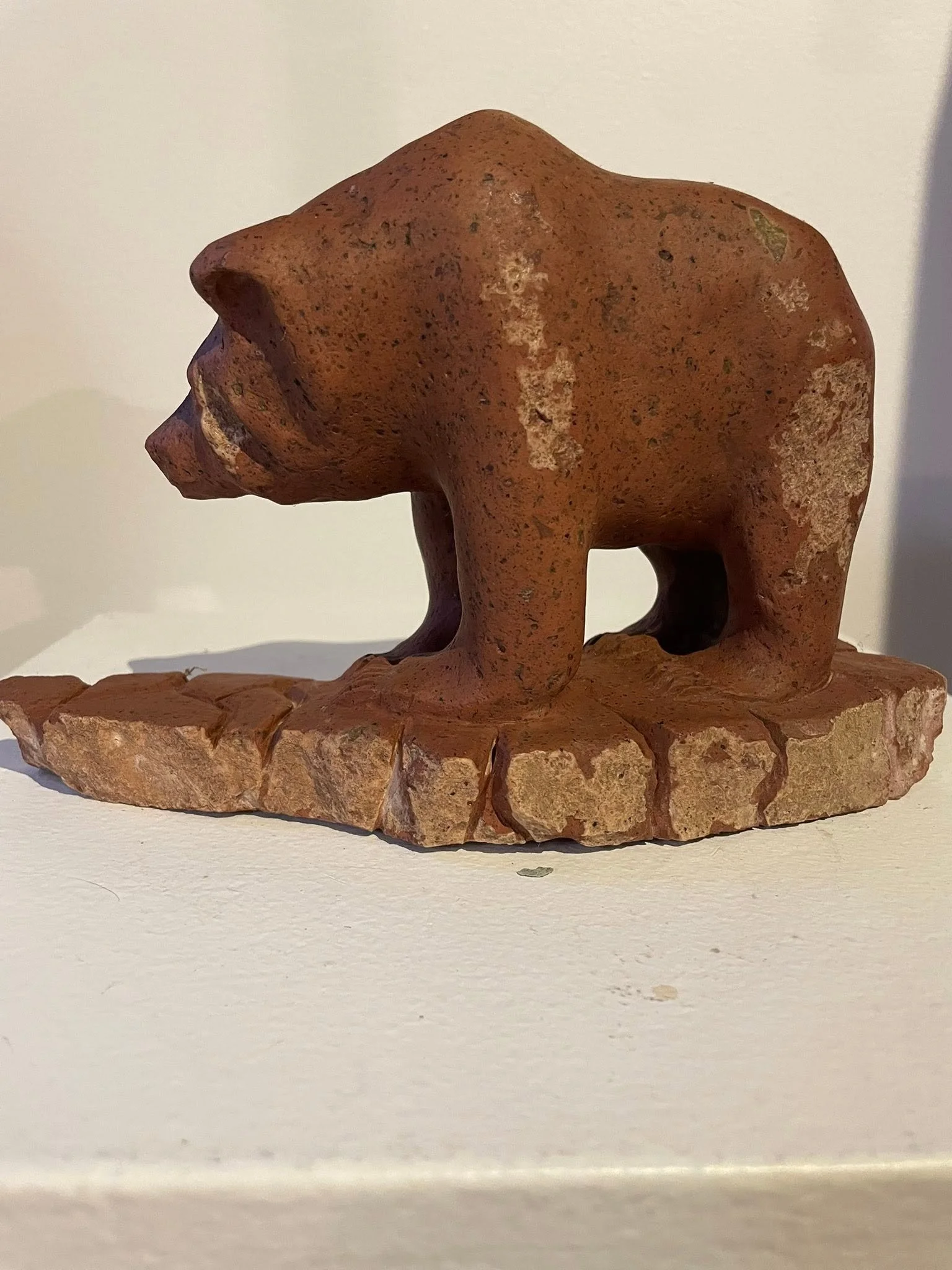 Walking the sacred path: Sandstone
Size: 9"Lx4"Wx6"H