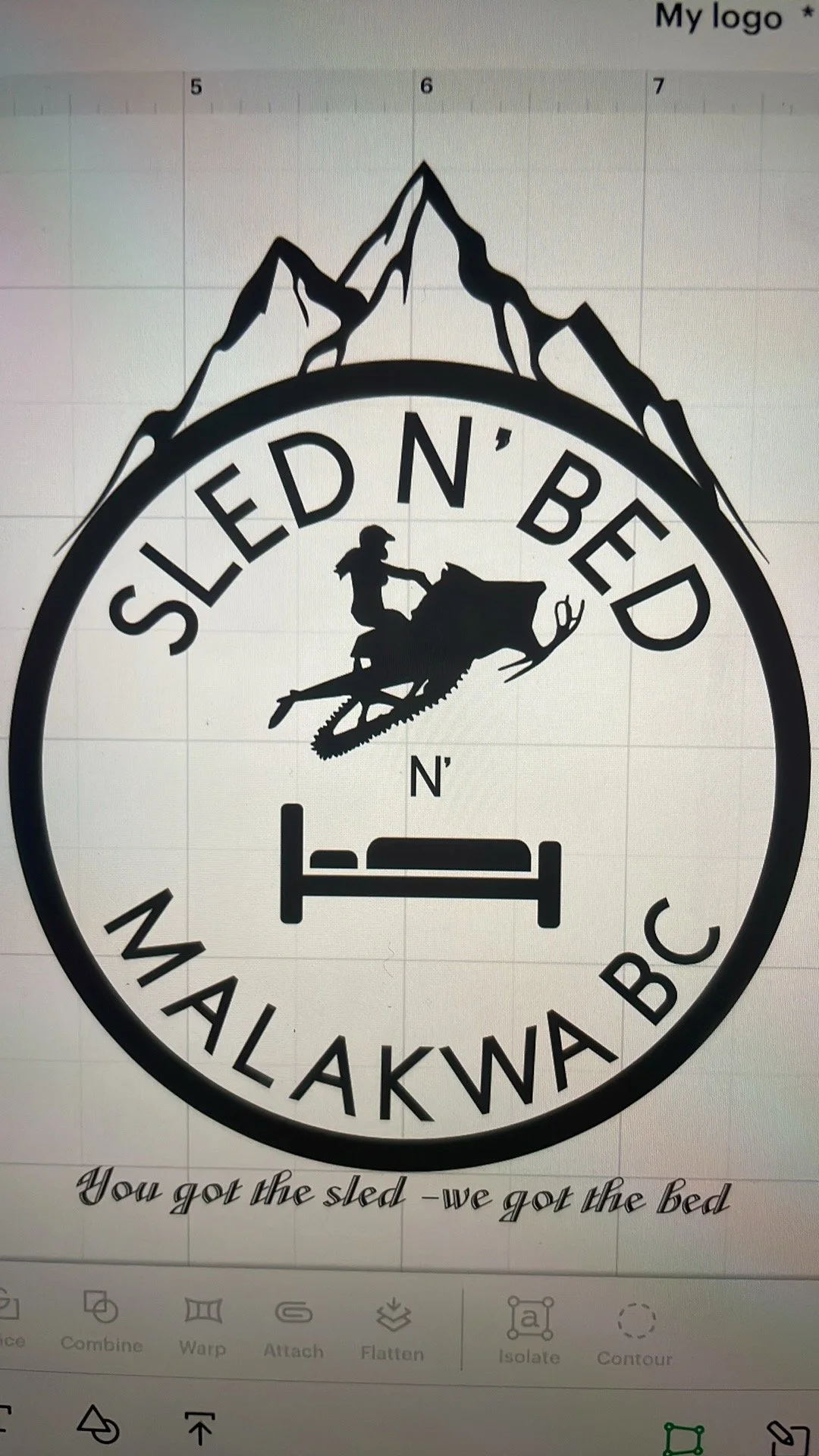 Sled N' Bed Logo-