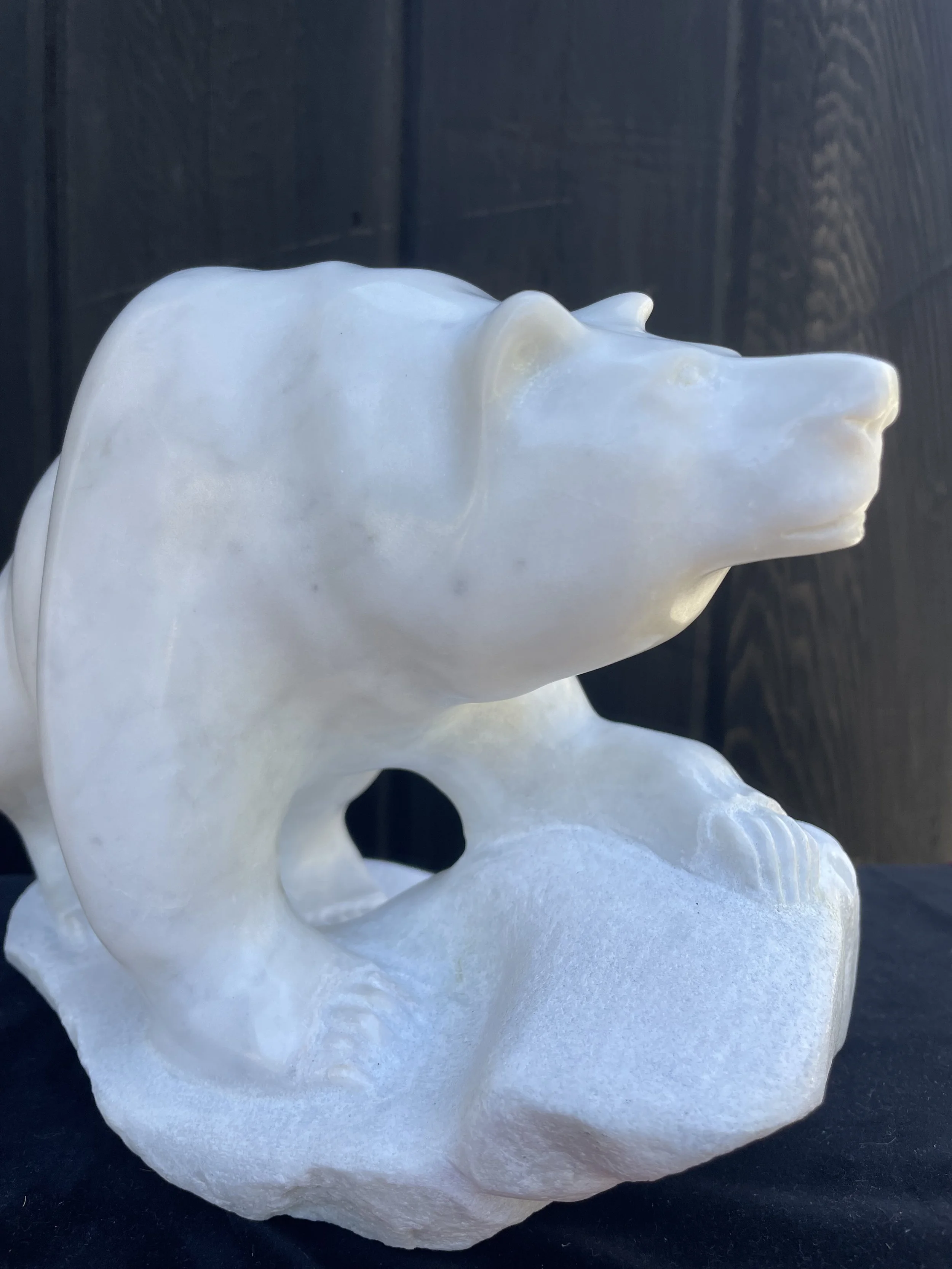 Living My Purpose: Carrara Marble 
Size: 10"LX6"WX8"H