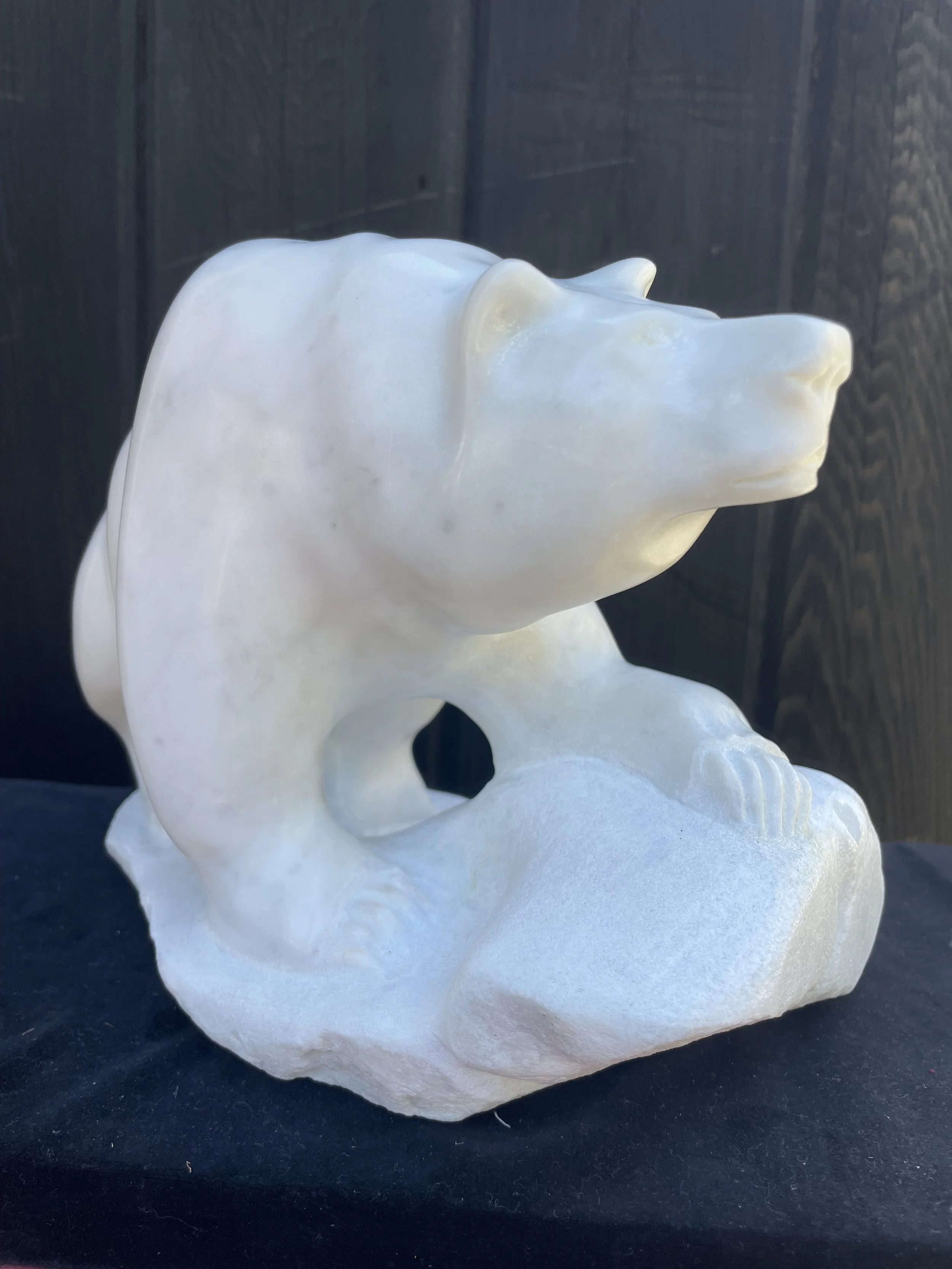 Living My Purpose: Carrara Marble 
Size: 10"LX6"WX8"H