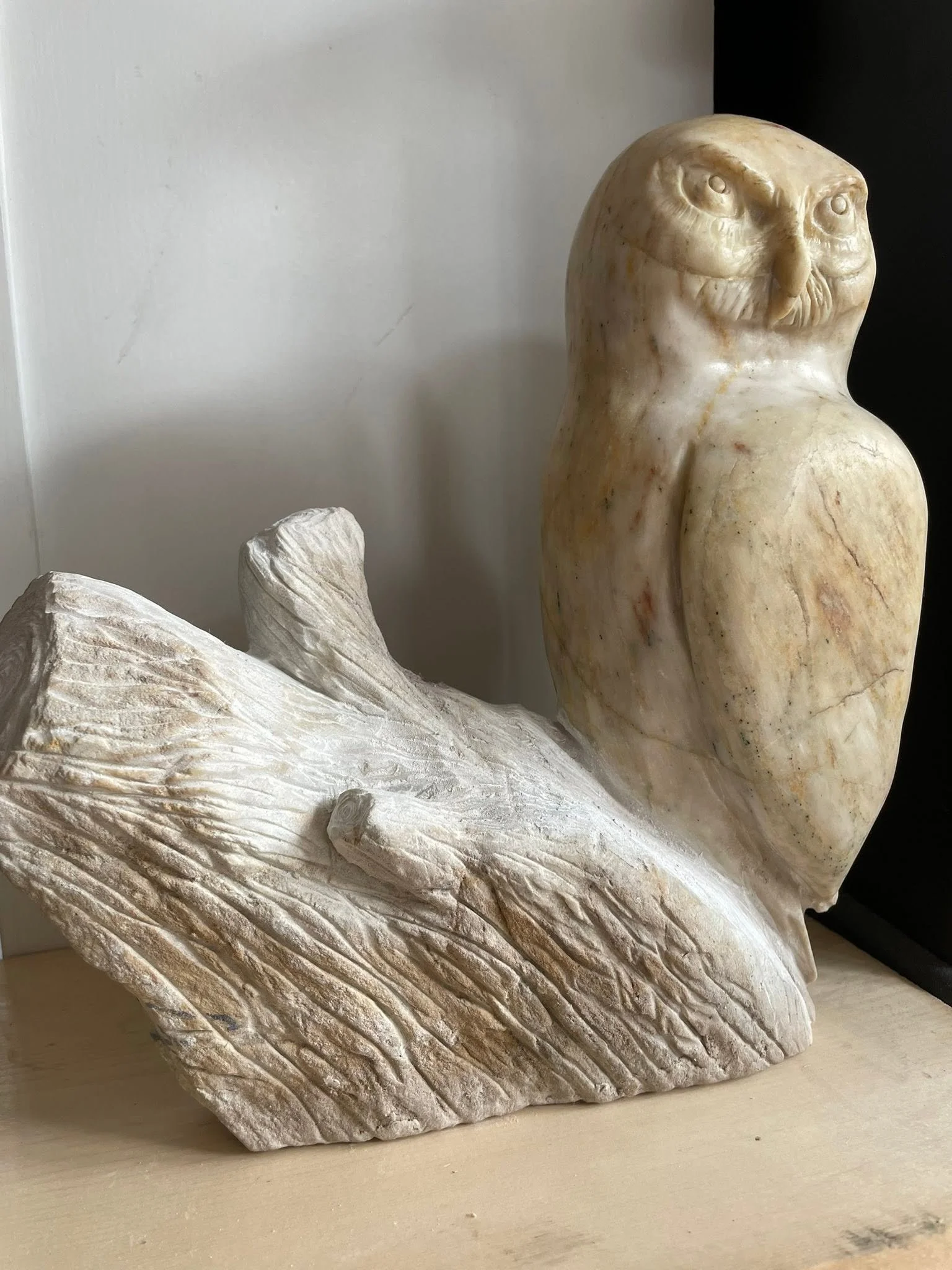 Speak to my spirit: Marble 
Size: 11.5"LX4"WX11"H