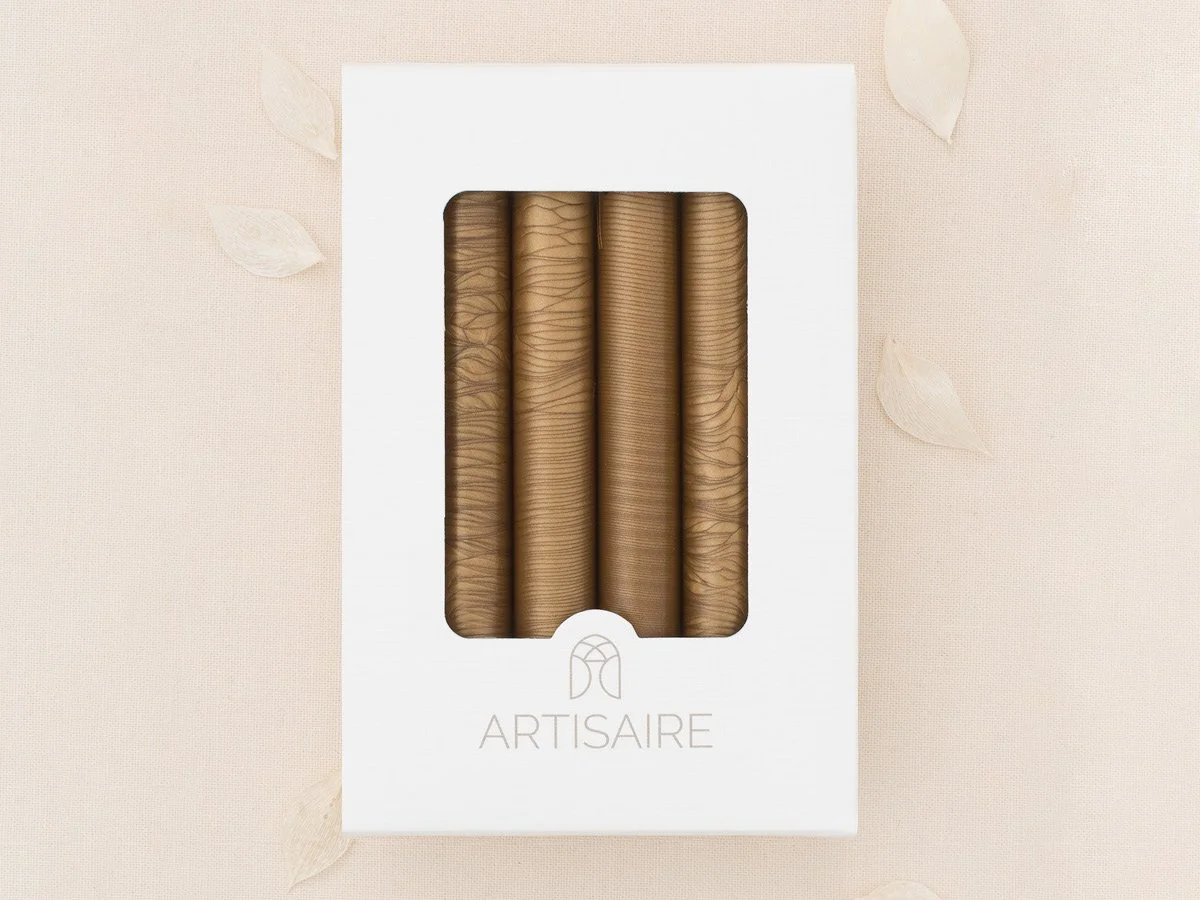 Artisaire Antique Gold Sealing Wax Sticks (6 Pack)