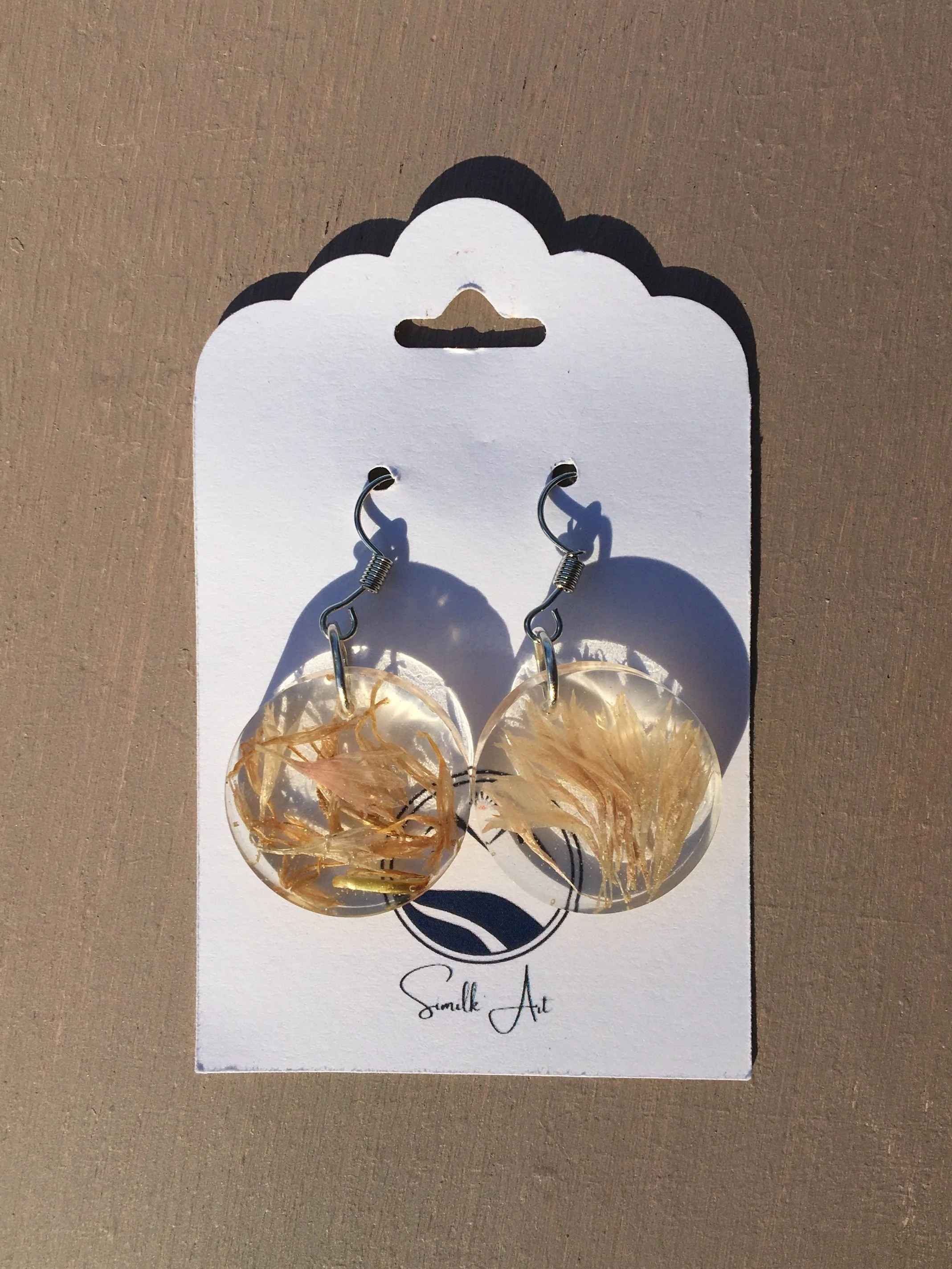 Botanical Resin Earrings