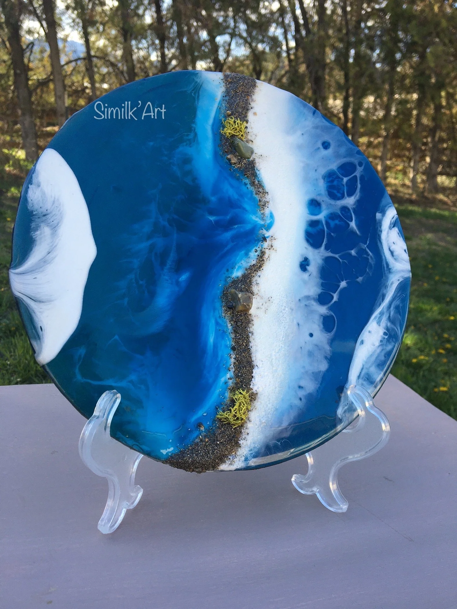 Ocean Resin Art