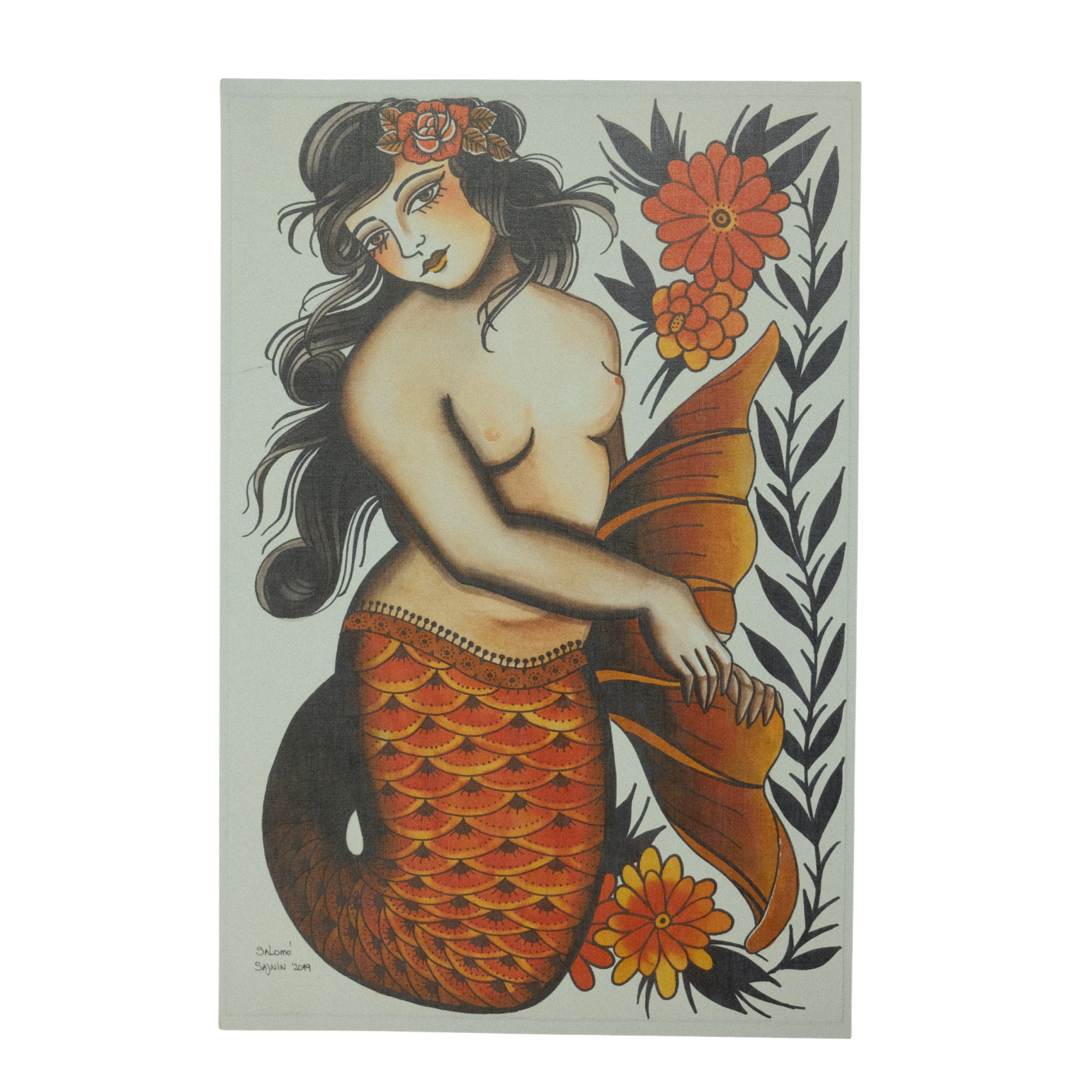 Salome Sajnin Mermaid print