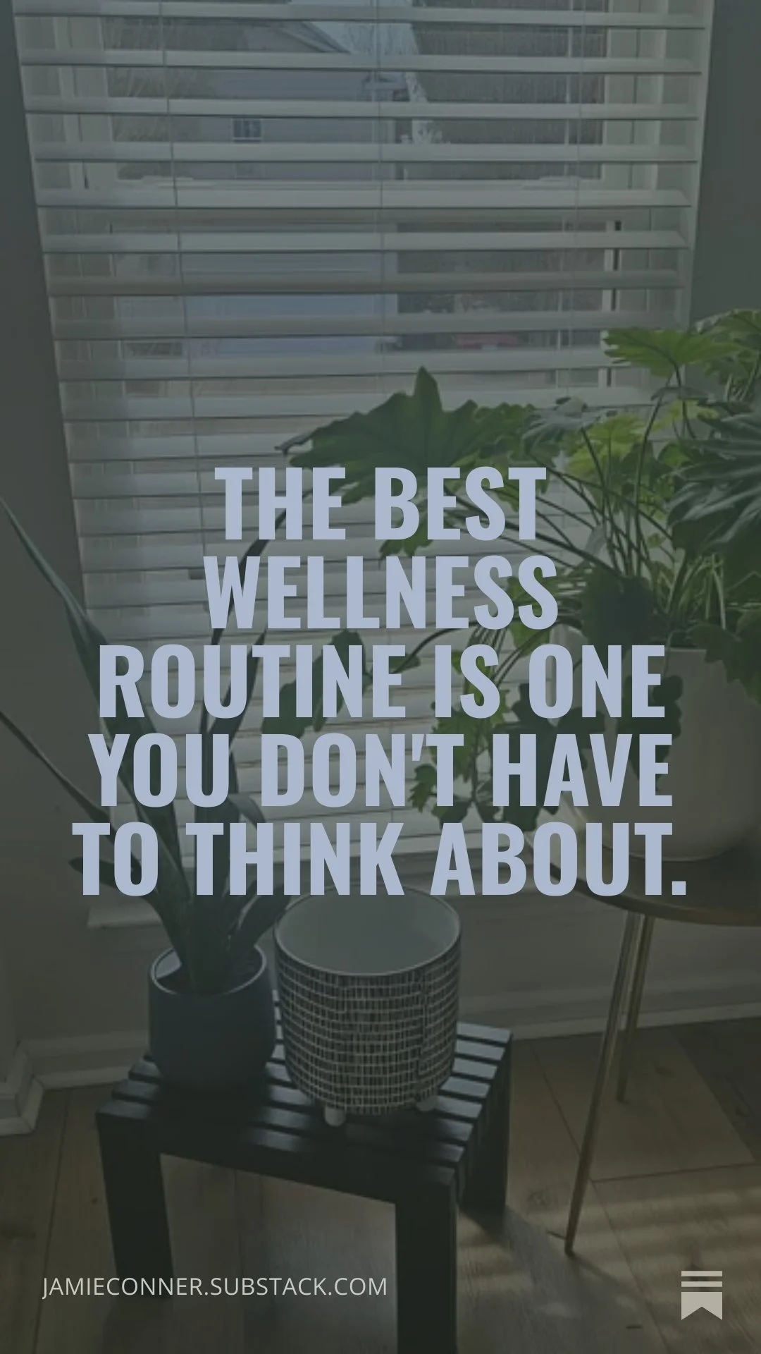 The Best Wellness Routine Is One You Don't Have To Think About.