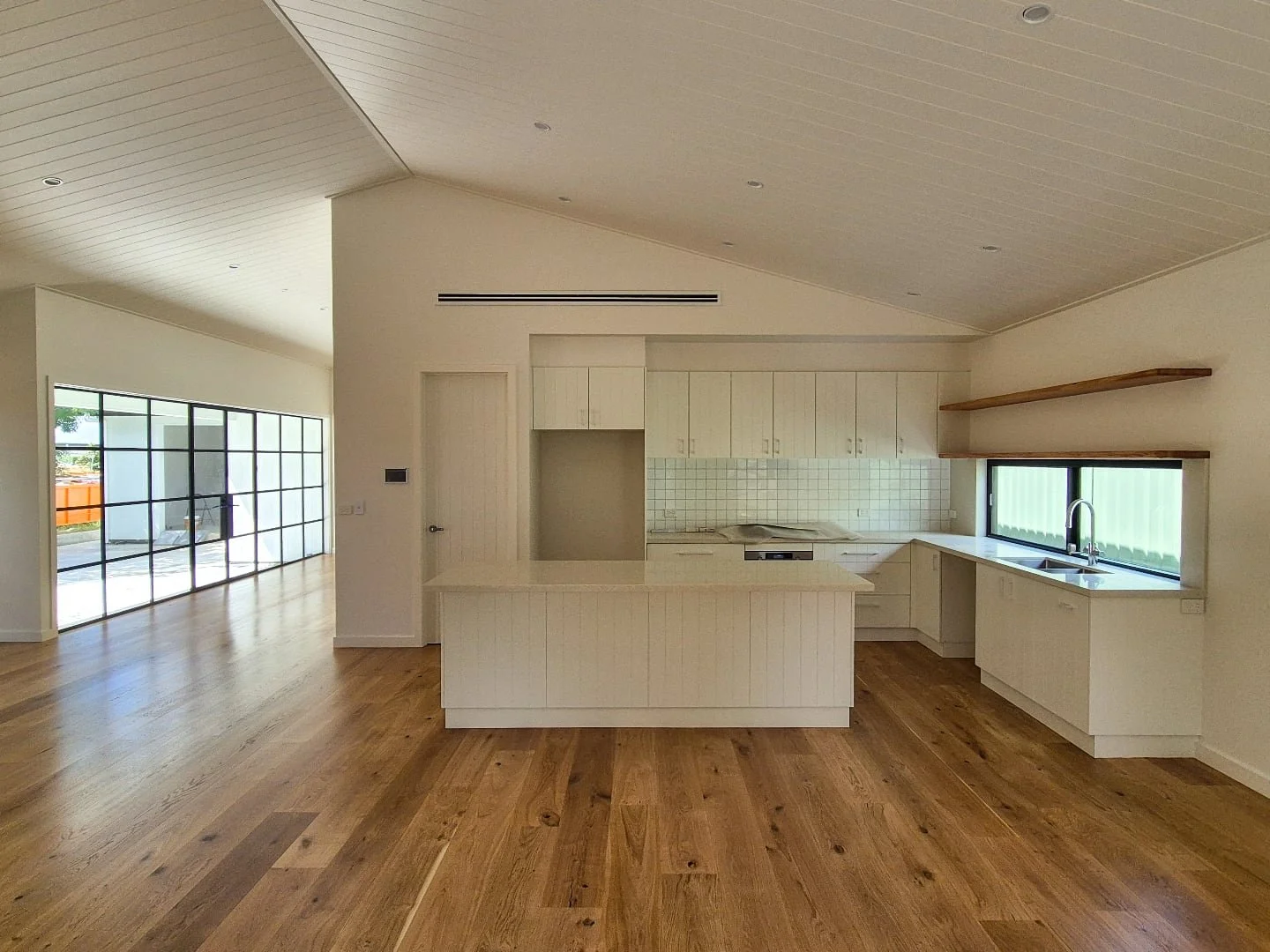 ✨ Fresh, clean, and almost complete ✨

The finishing touches make all the difference &mdash; these beautiful timber floors have just been freshly sanded and sealed, bringing out their natural warmth and character. The kitchen is now complete, featuri