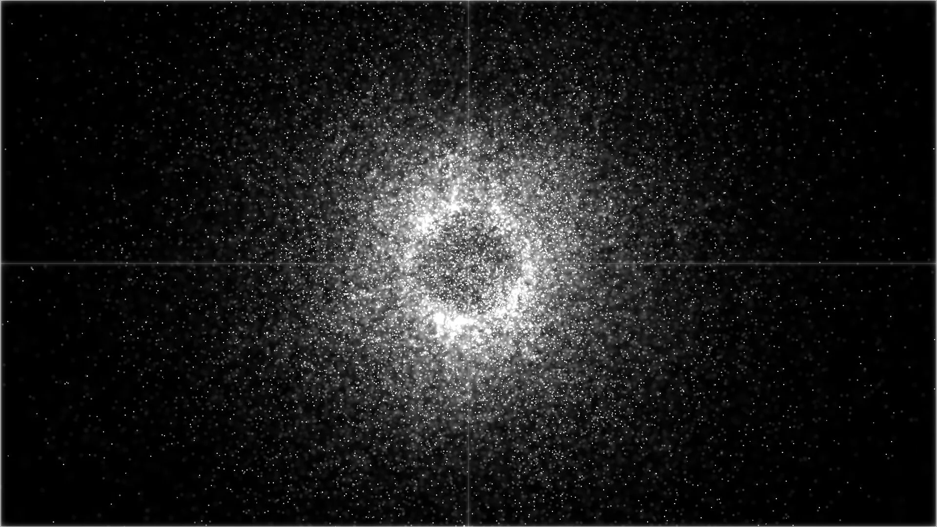 An electron visible through a high-resolution microscope