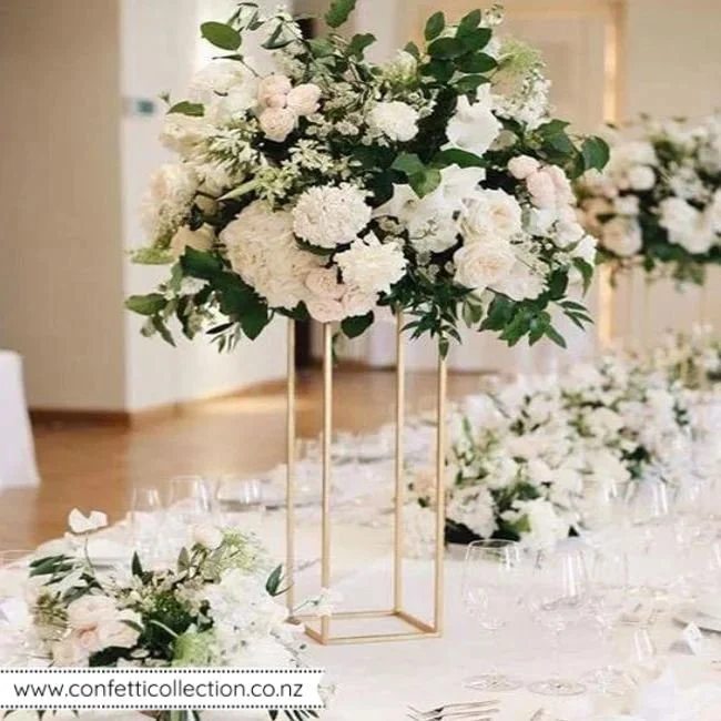 Medium Gold Metal Frame Stands