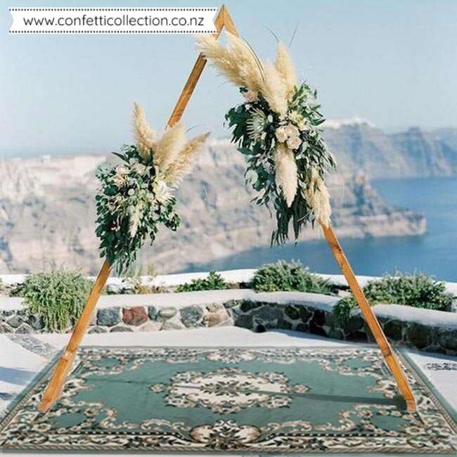green-persian-turkish-rug-hire-event-wedding-whangarei