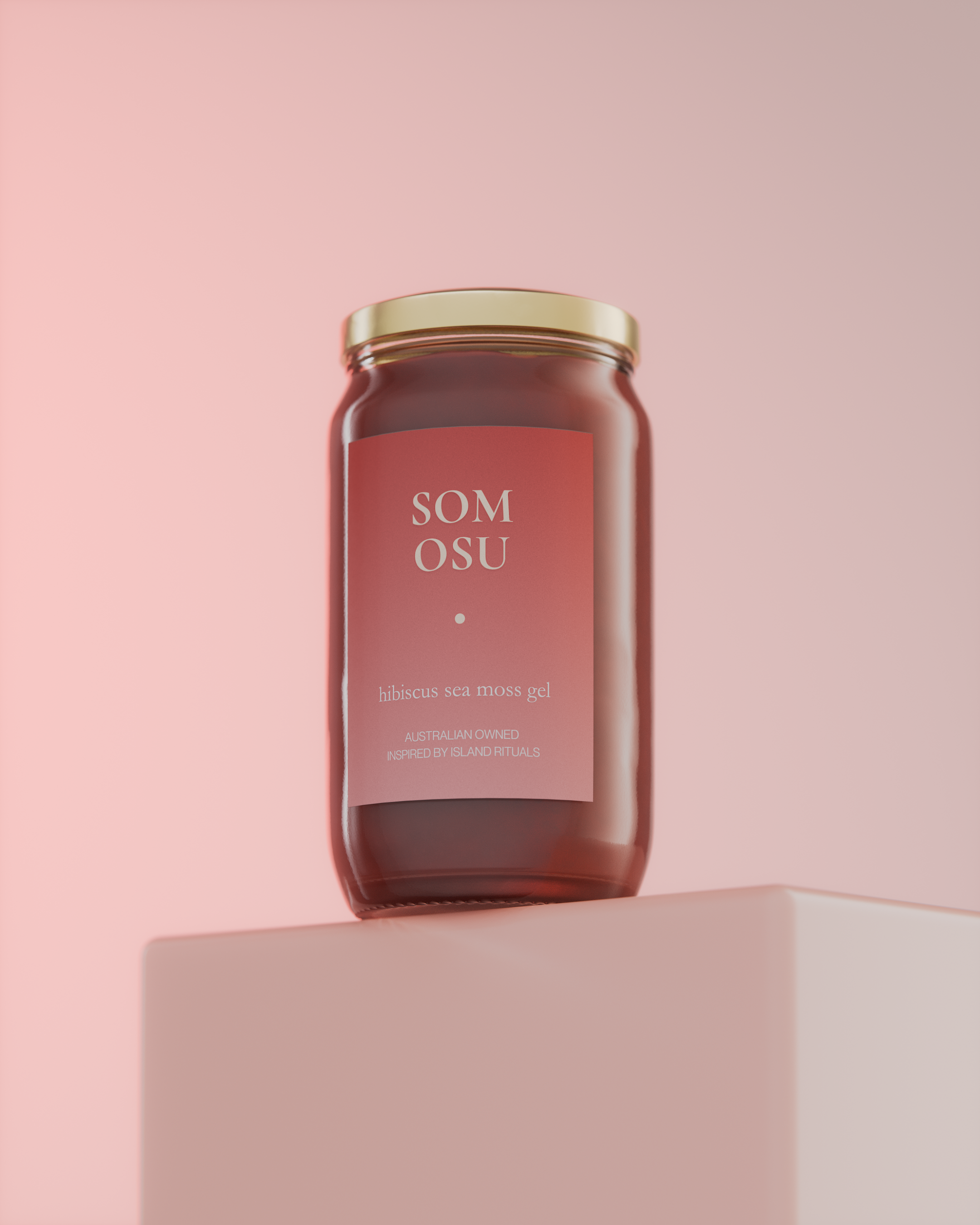 Hibiscus Sea Moss Gel