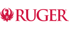 Ruger logo with a stylized rooster symbol and the word 'Ruger' in bold, uppercase letters.