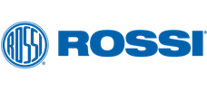 Logo of ROSS, featuring a blue circular emblem with initials, and the word 'ROSSI' in bold black letters.