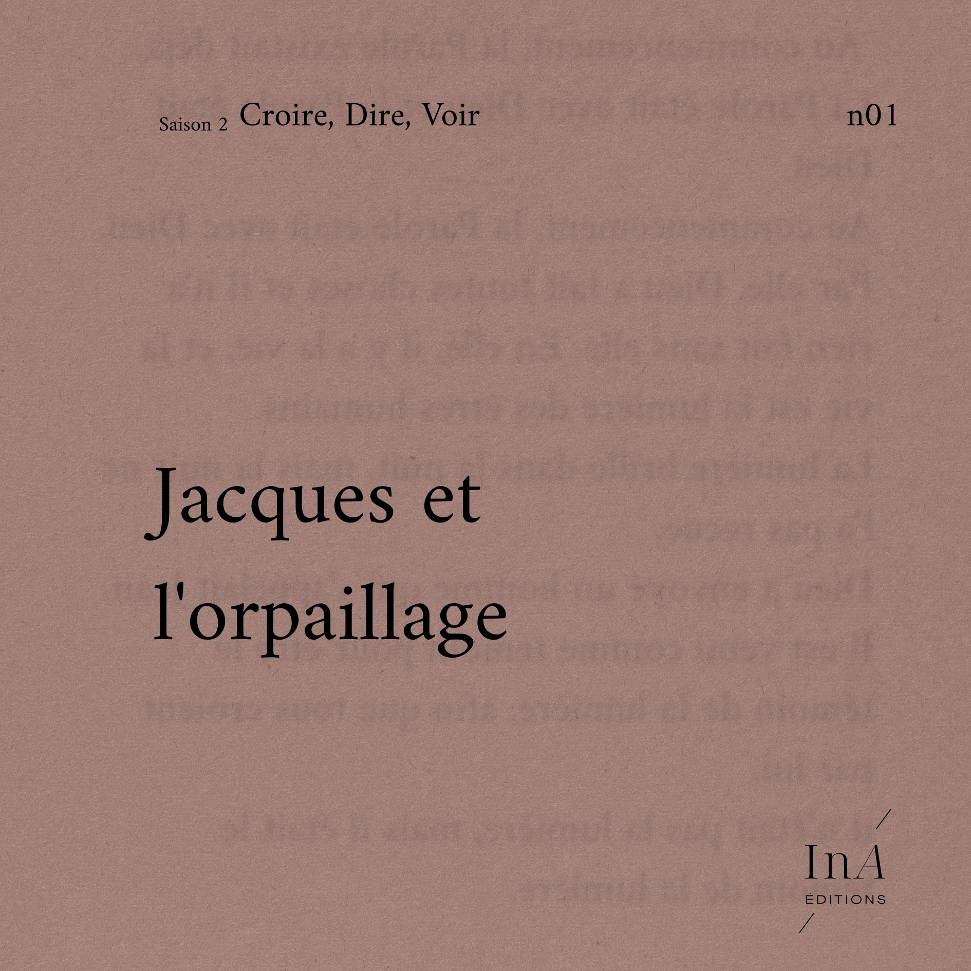 Jacques et l'orpaillage