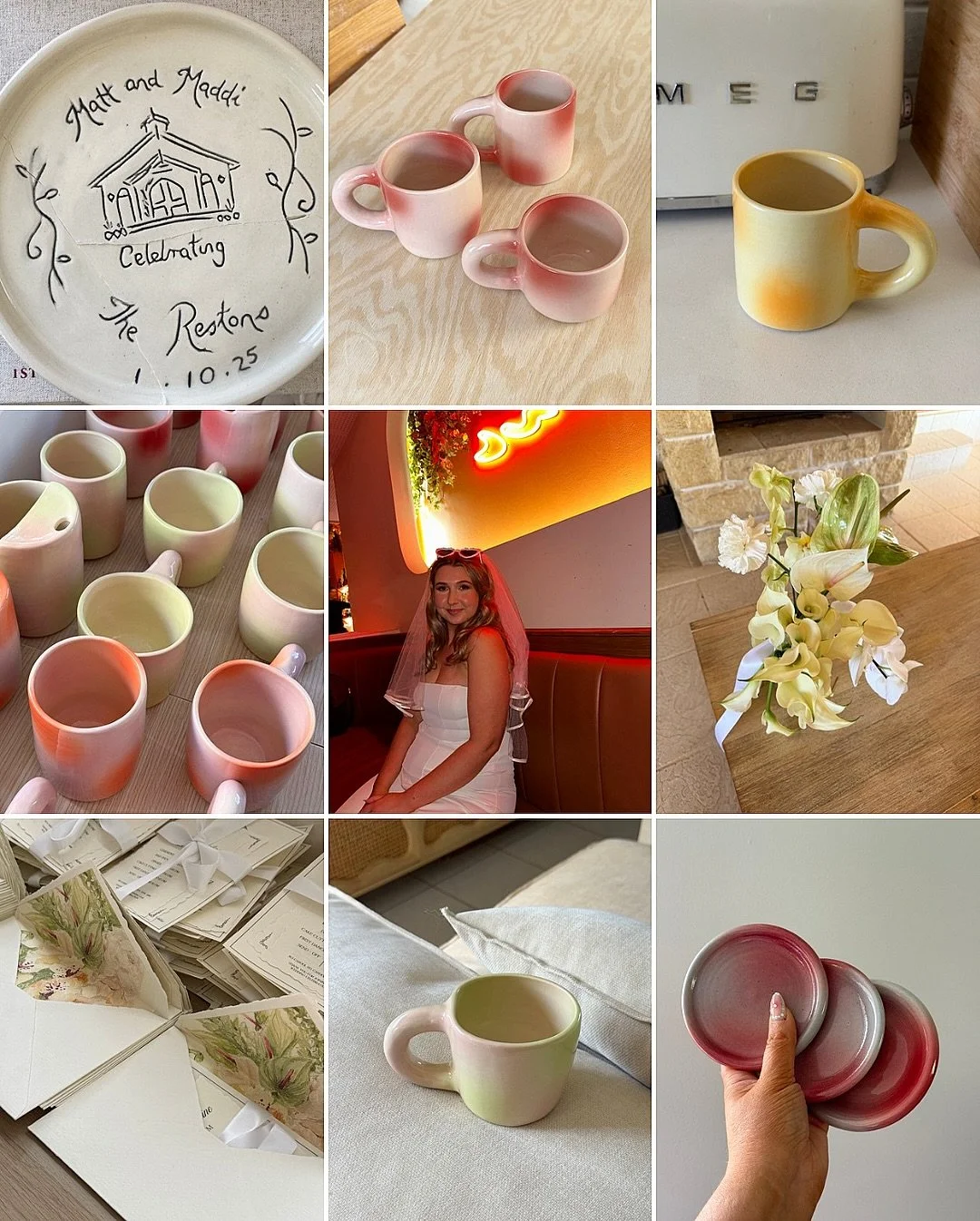 Art vs artist 2025. 

2025 was probably the biggest year of my life! ✨

Something I haven&rsquo;t really mentioned on here was that I got married in October! 👰🏼&zwj;♀️ Getting married was a whirlwind. I made the invitations, flowers, wedding favors