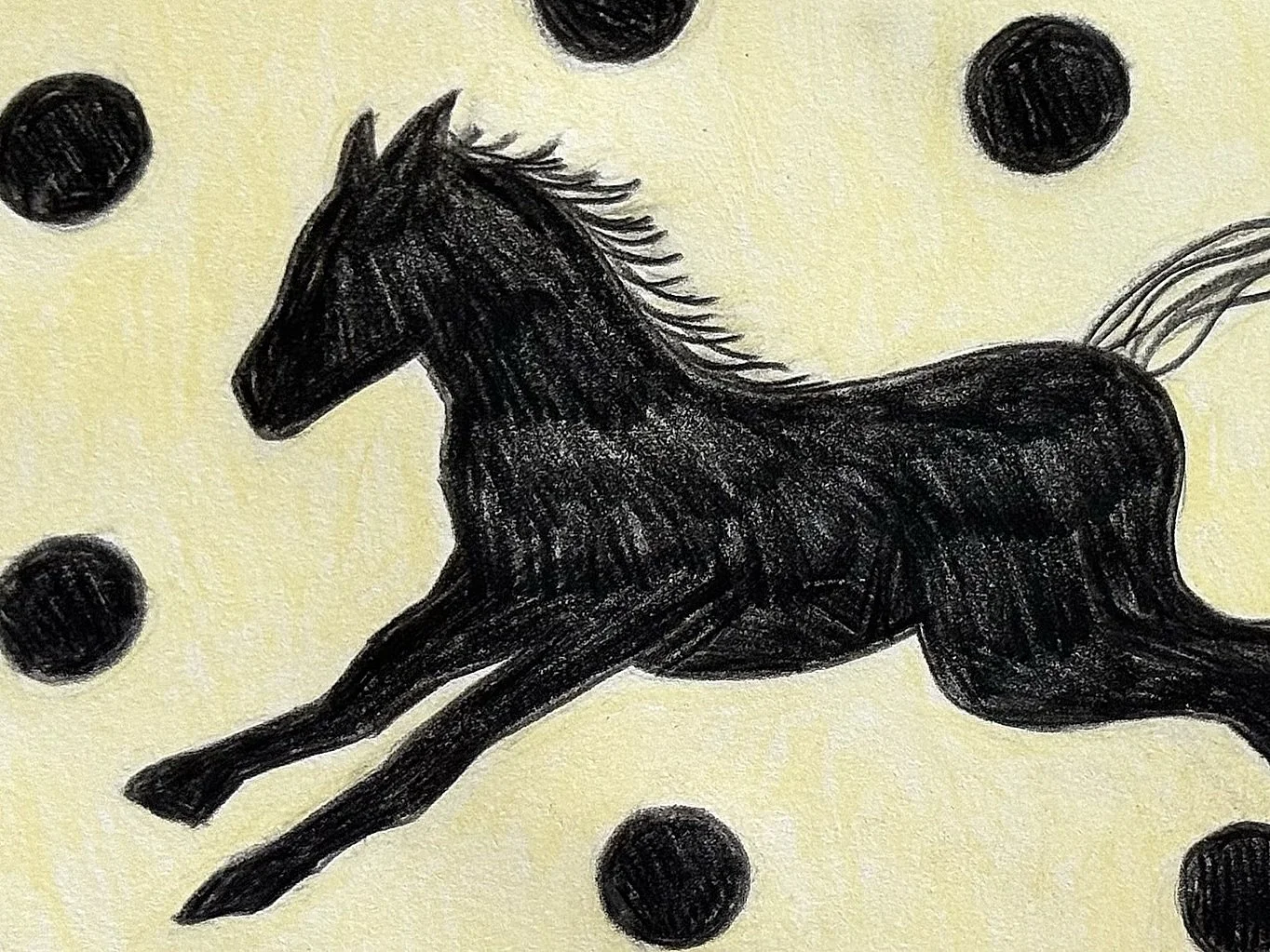 Little drawing for year of the horse using colour pencil 🐎 

#drawing #illustration #art #horse #lunarnewyear