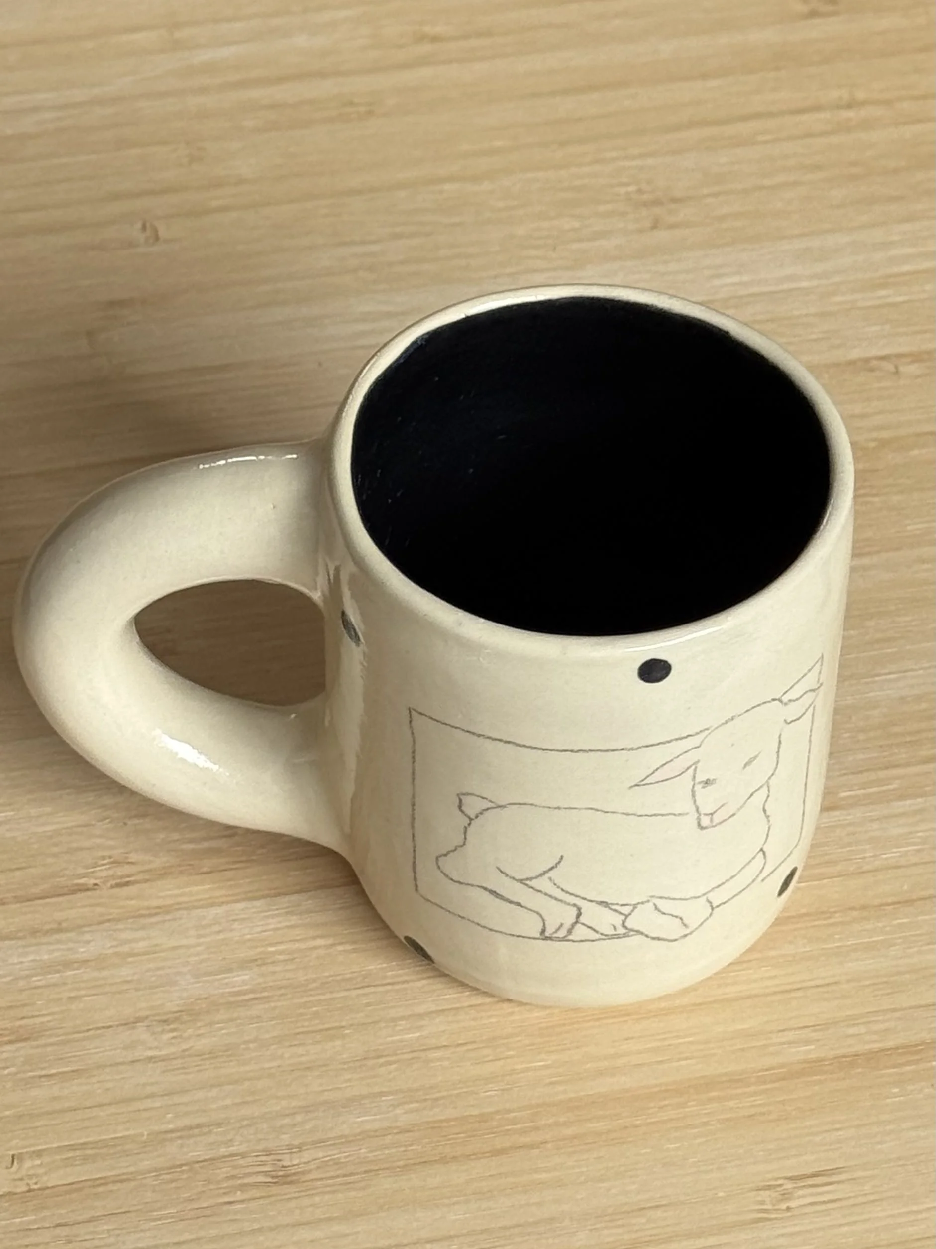 Lamb Doodle Mug