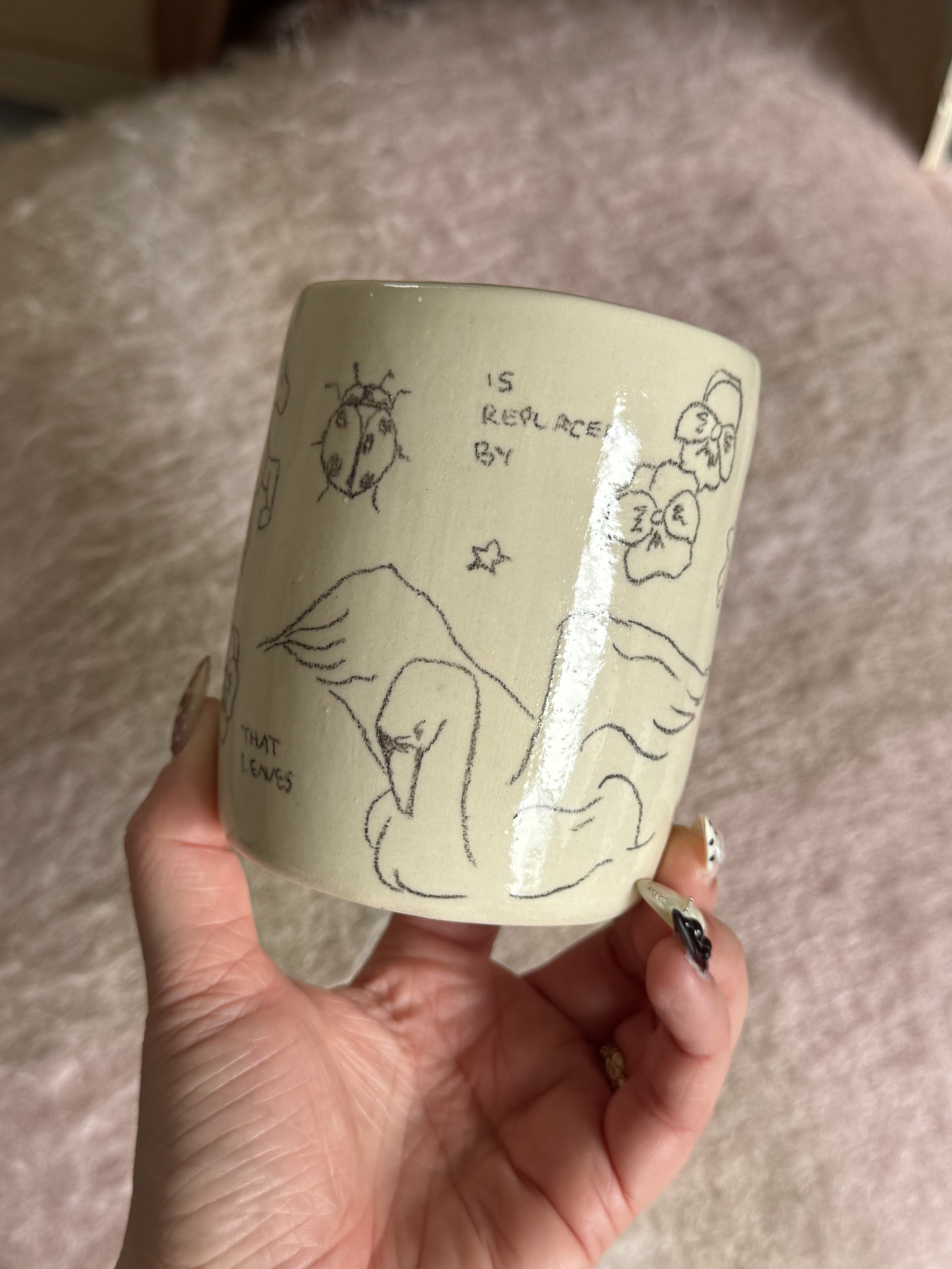 Everything That Leads: Doodle Mug (Seconds Sale)