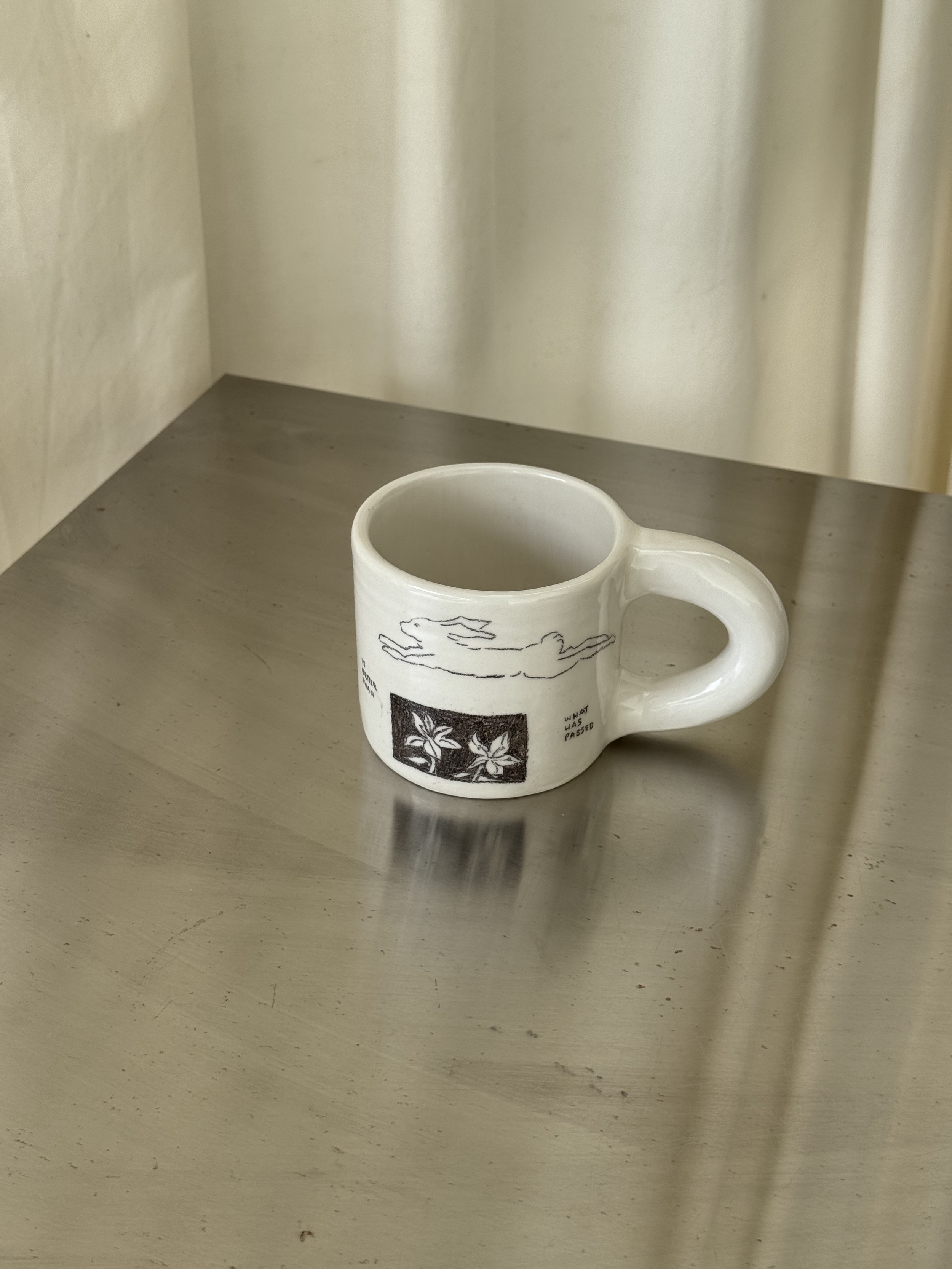 what has passed: doodle mug