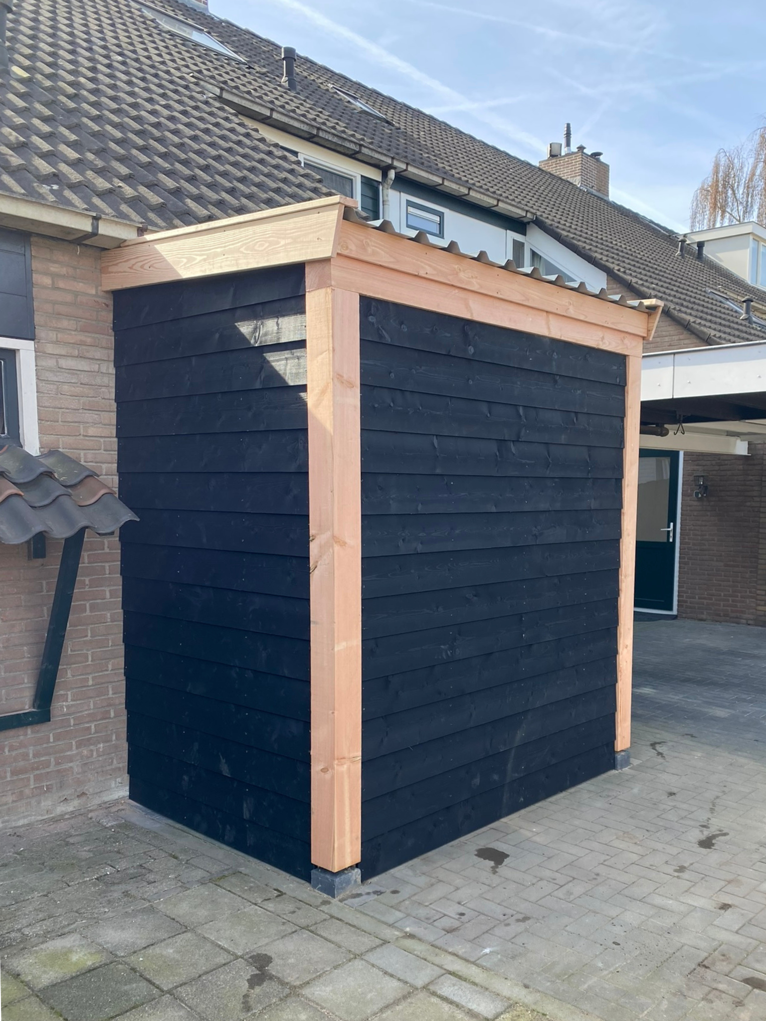 Fietsenberging schuur